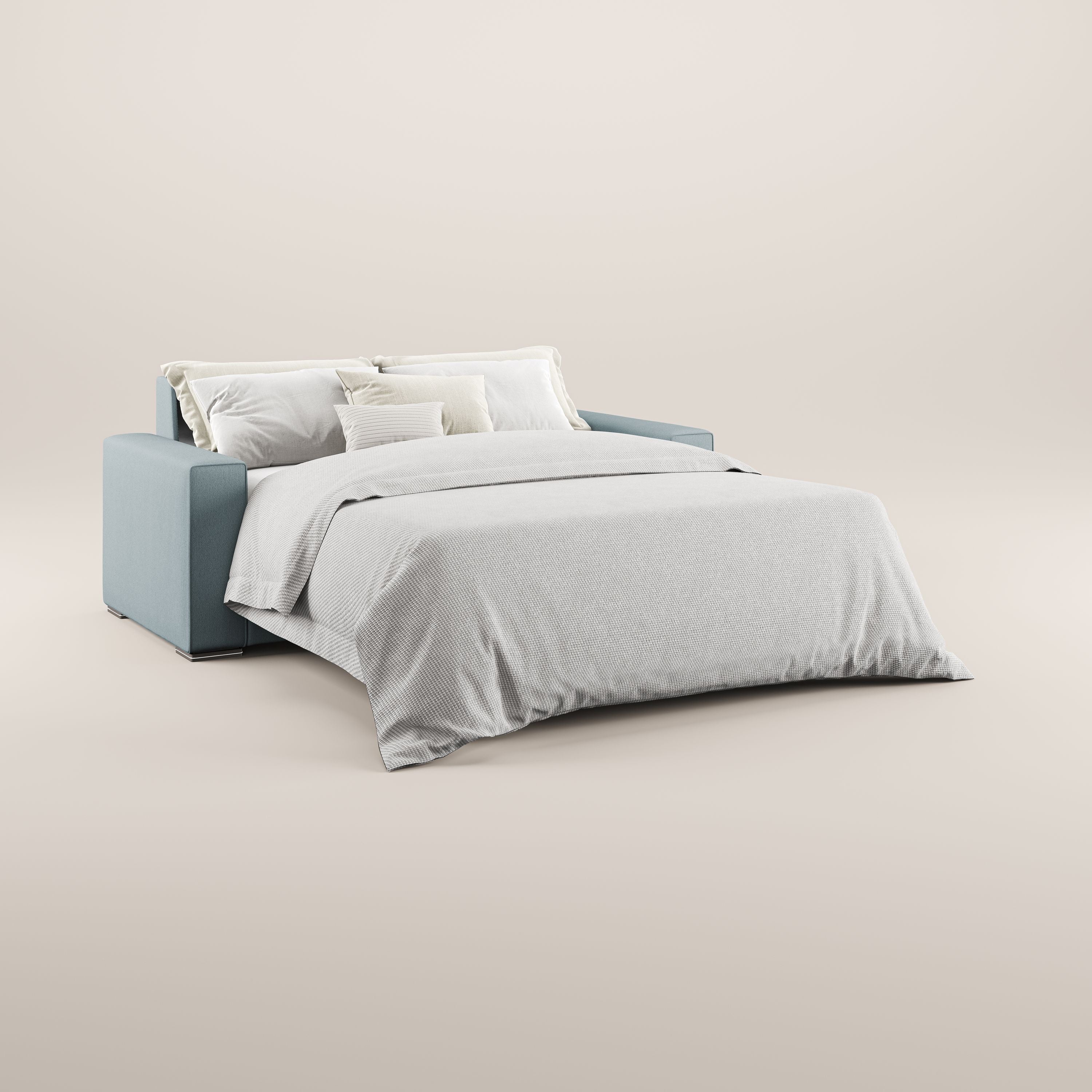 Dream canapé-lit convertible avec coussins doux en tissu détachable T05 sucre glace - Image 2