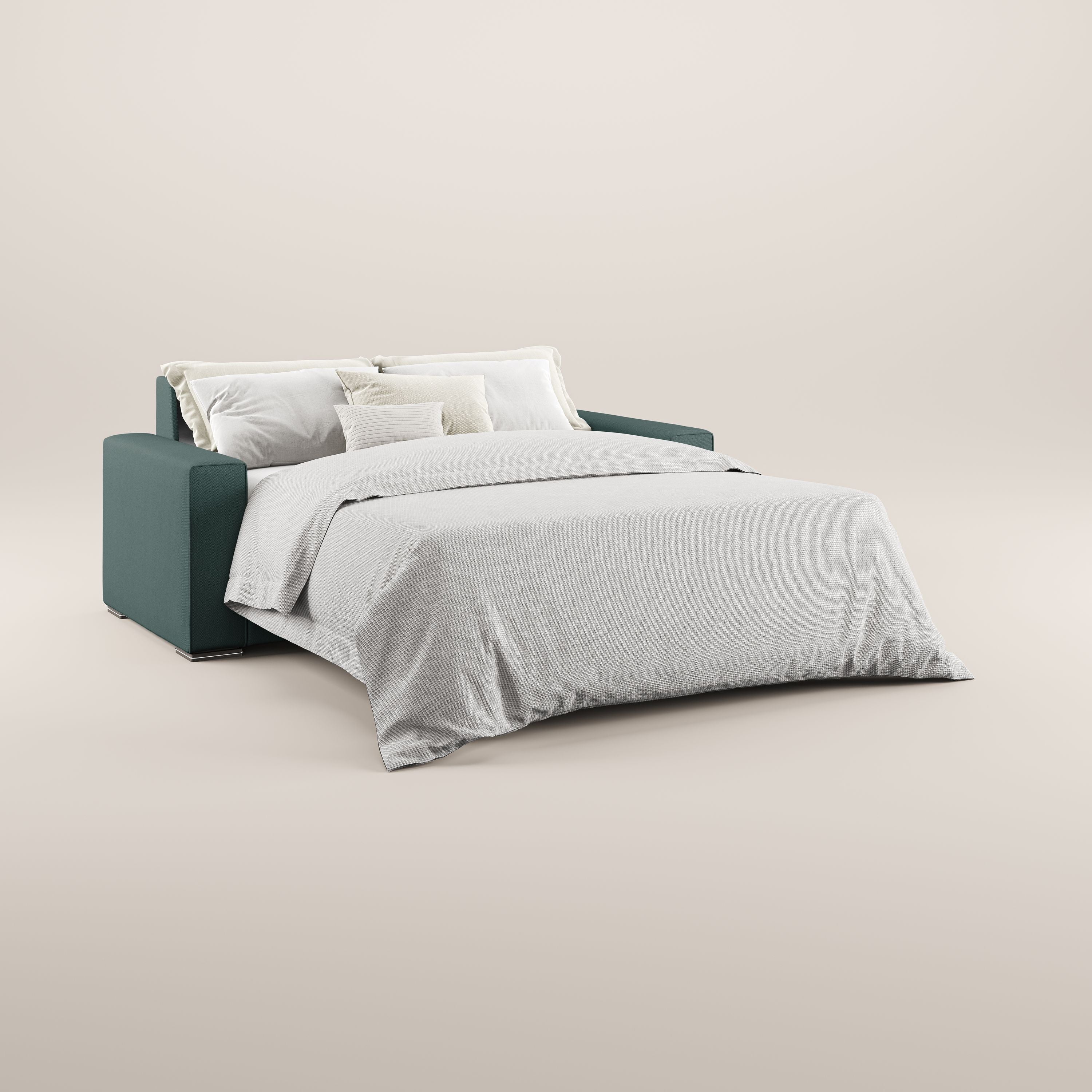 Dream canapé-lit convertible avec coussins doux en tissu détachable T05 vert - Image 2