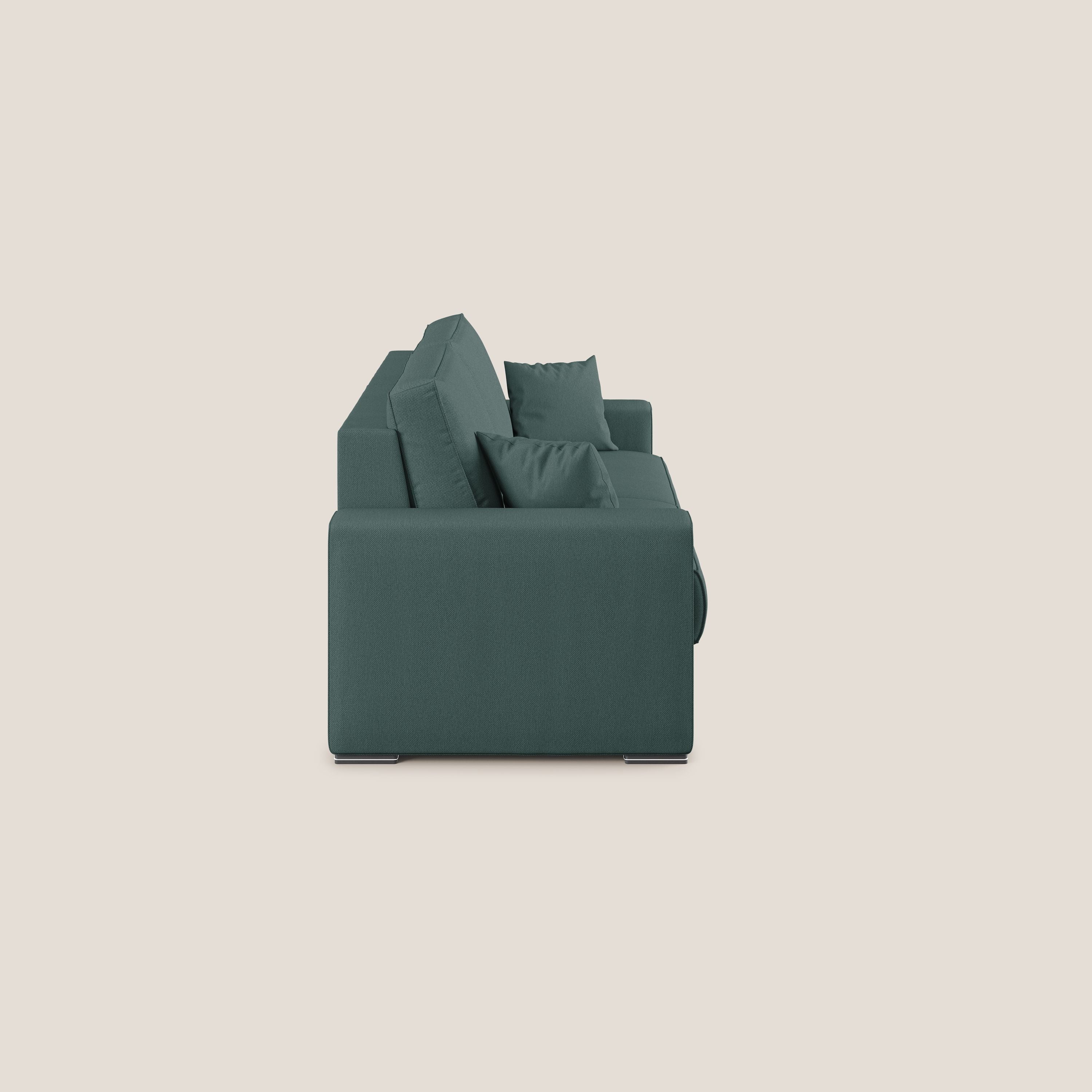 Dream canapé-lit convertible avec coussins doux en tissu détachable T05 vert - Image 4