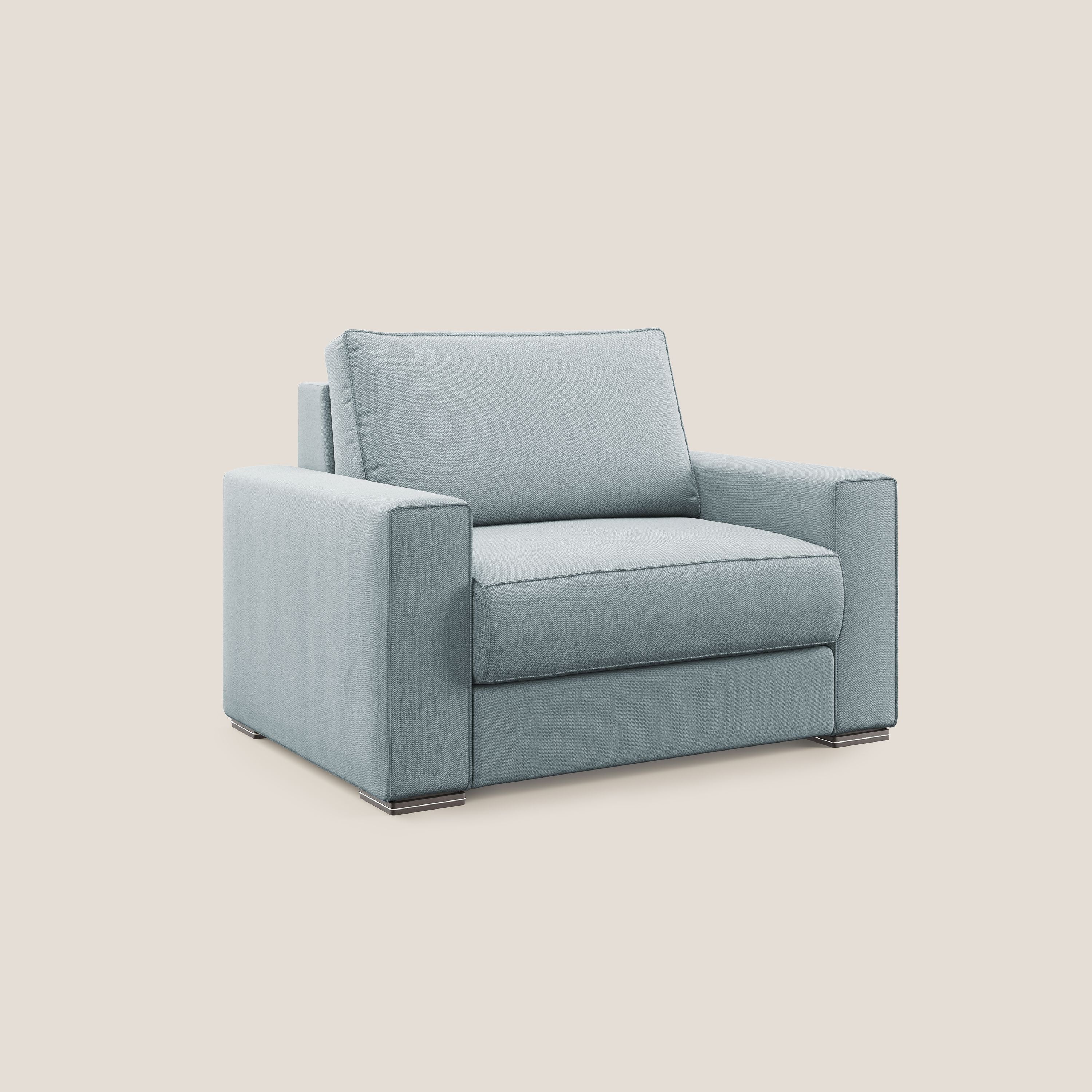 Dream fauteuil convertible en tissu détachable T05 sucre glace - Image 3