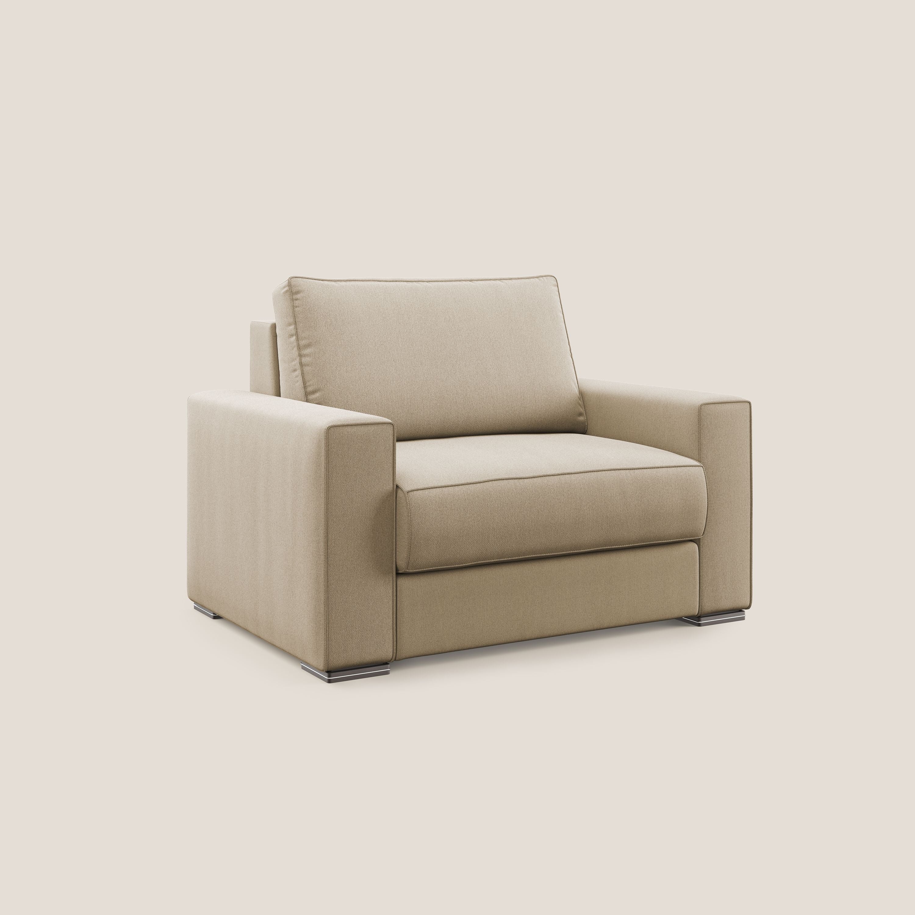 Dream fauteuil convertible en tissu détachable T05 beige - Image 3