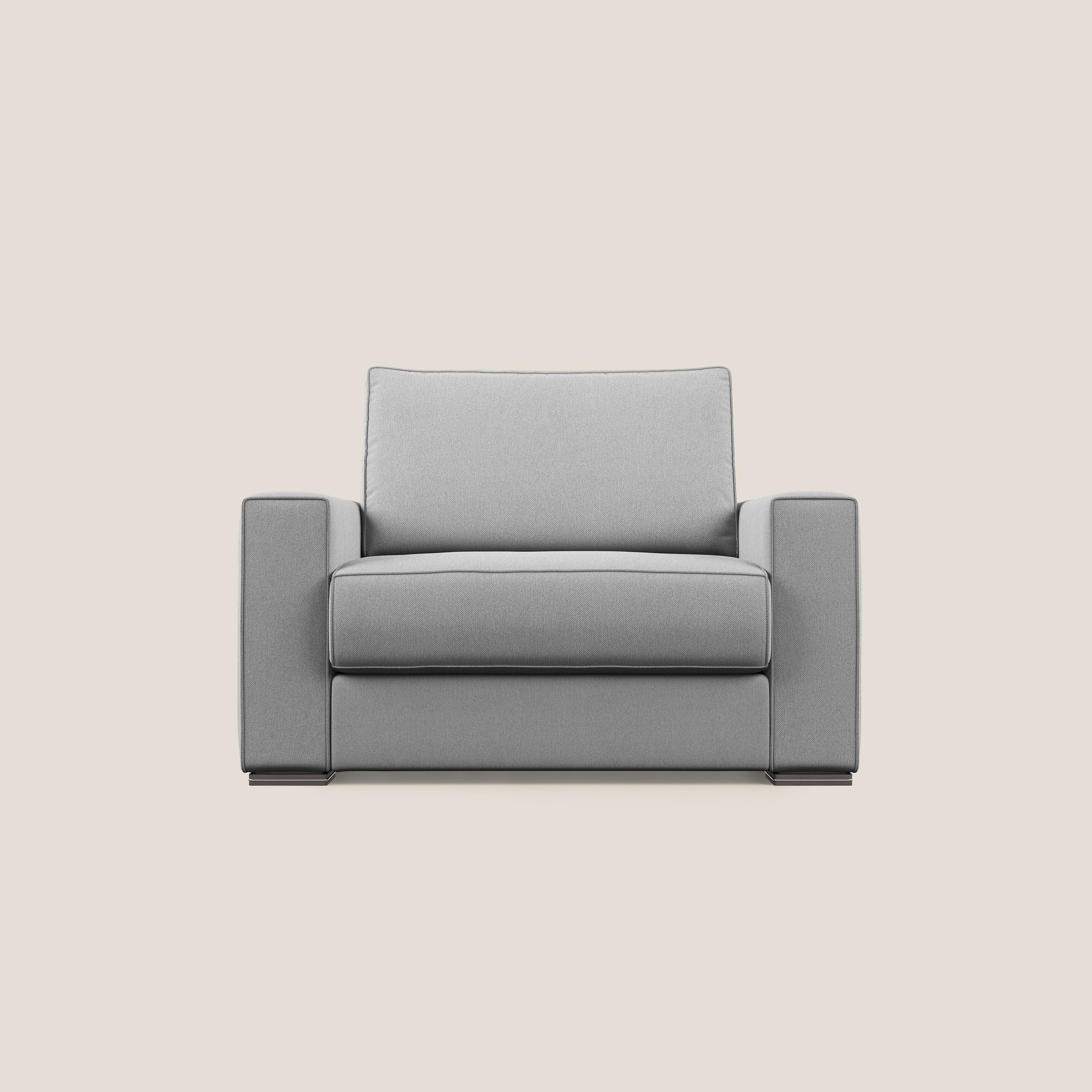 Dream fauteuil convertible en tissu détachable T05 gris