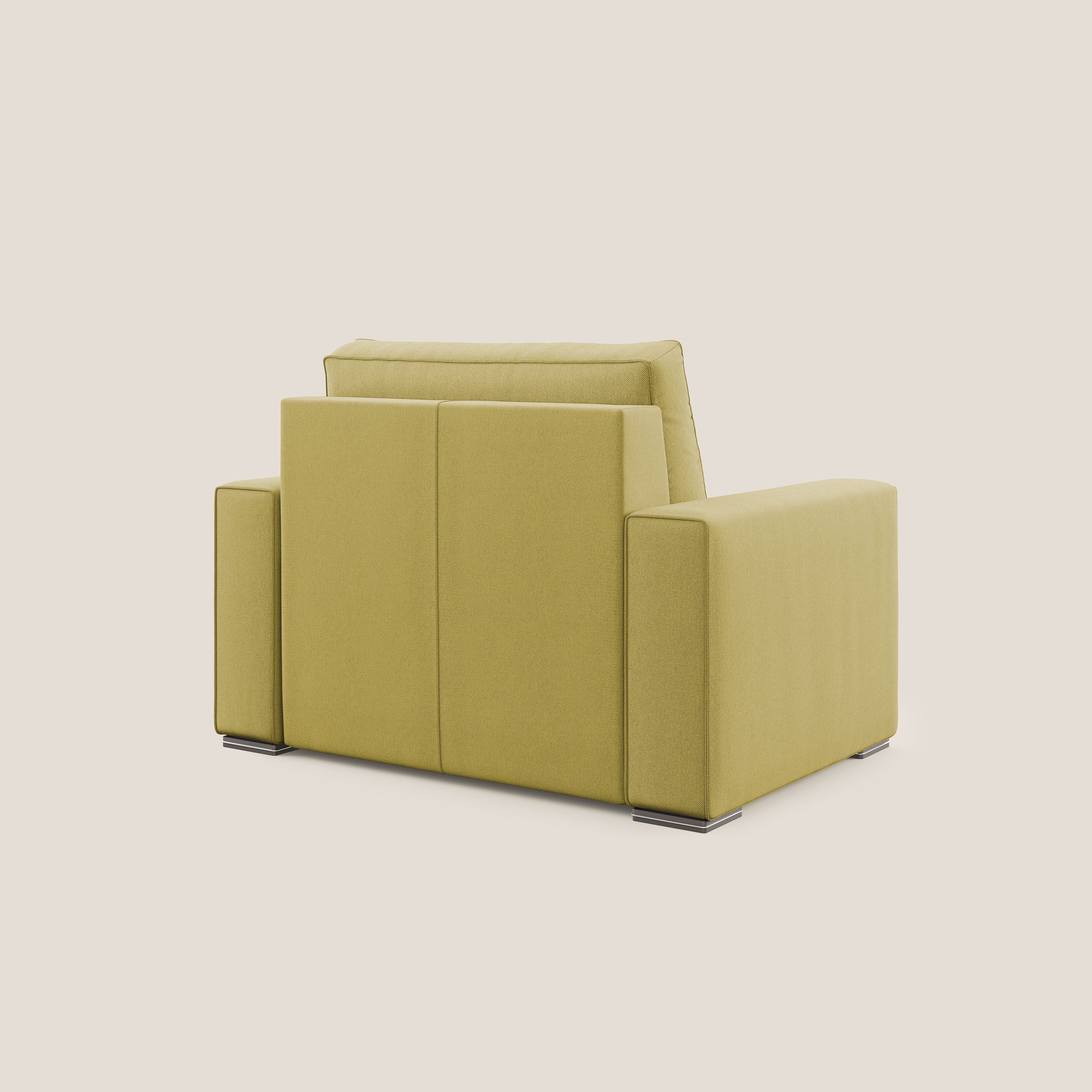 Dream fauteuil convertible en tissu détachable T05 jaune - Image 4
