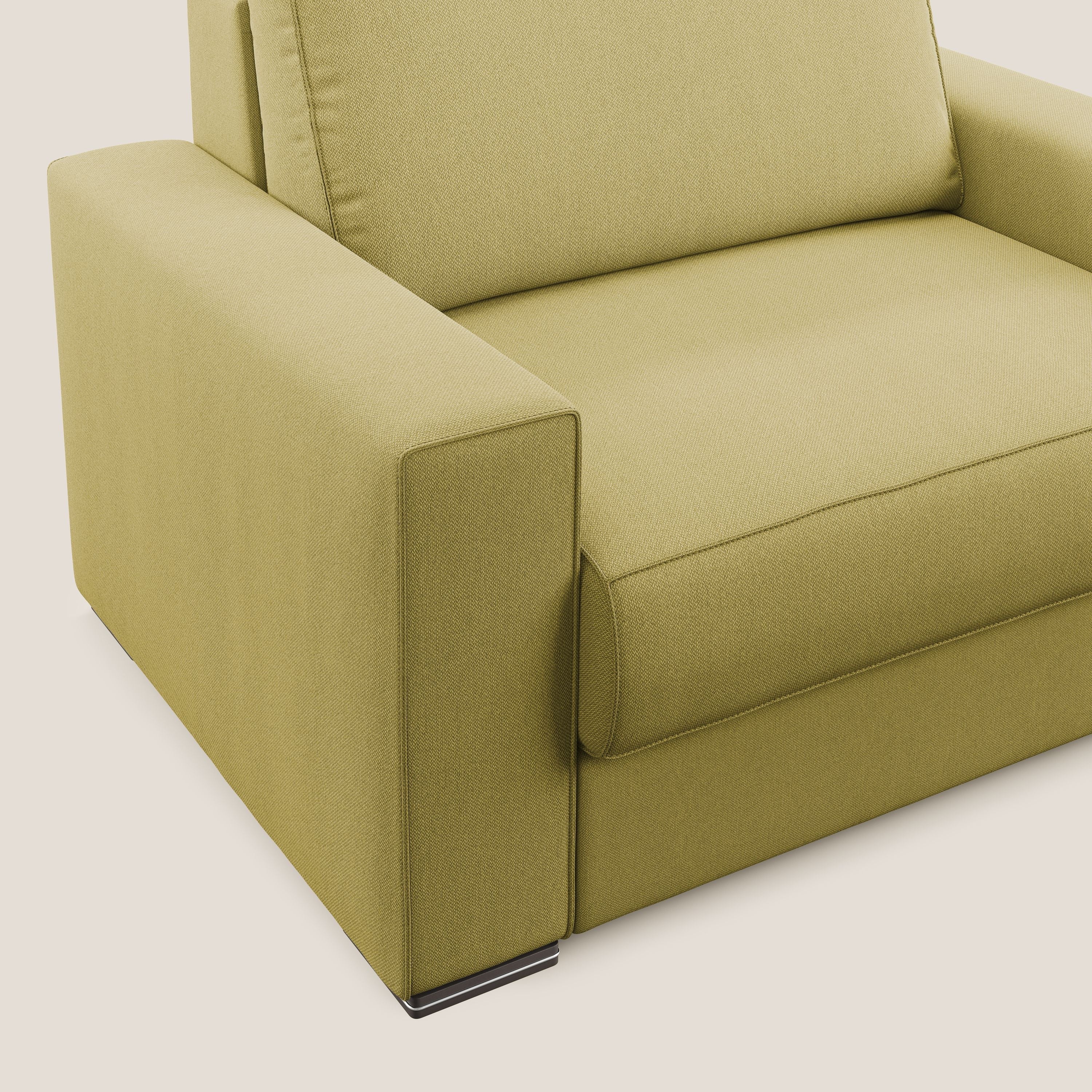 Dream fauteuil convertible en tissu détachable T05 jaune - Image 5