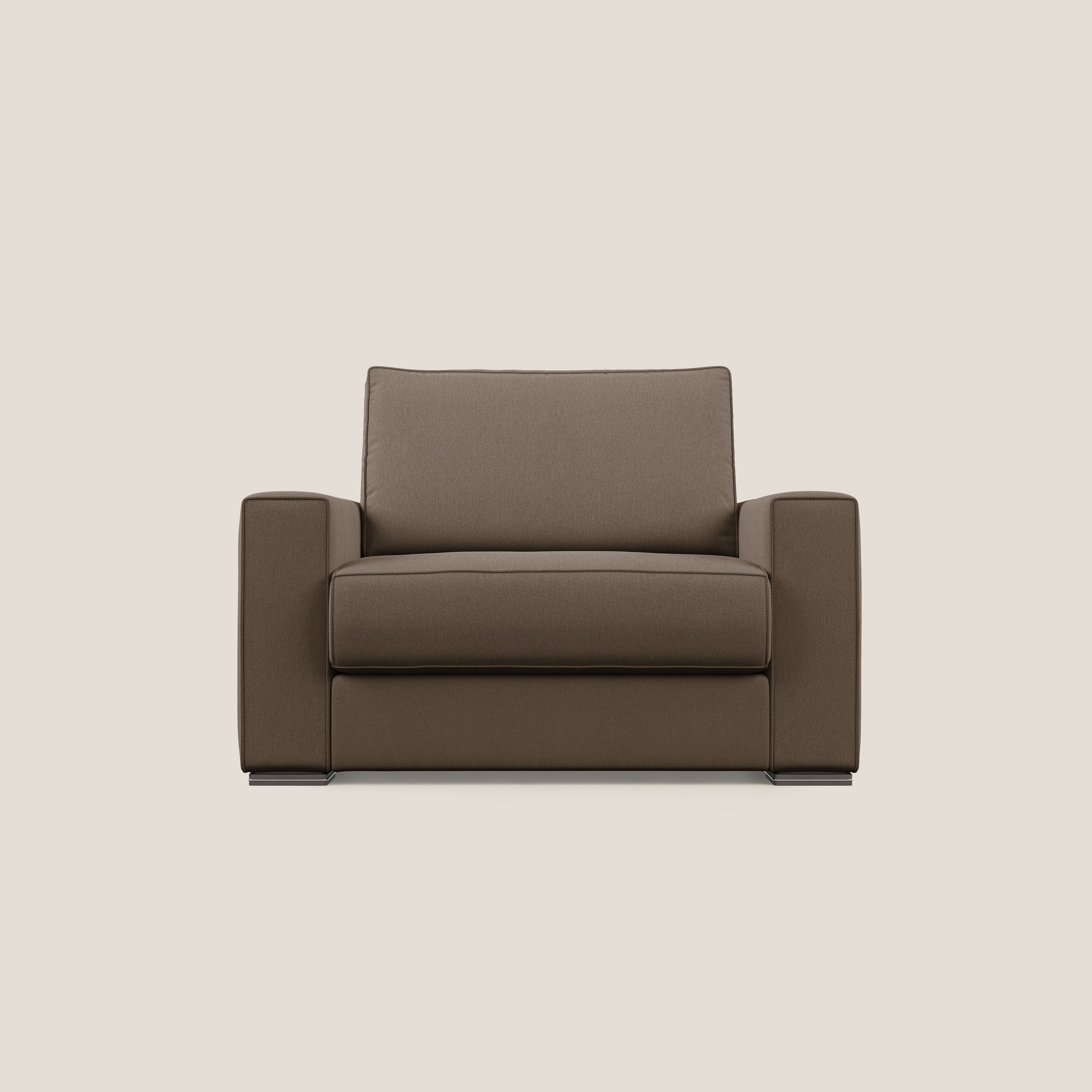 Dream fauteuil convertible en tissu détachable T05 marron