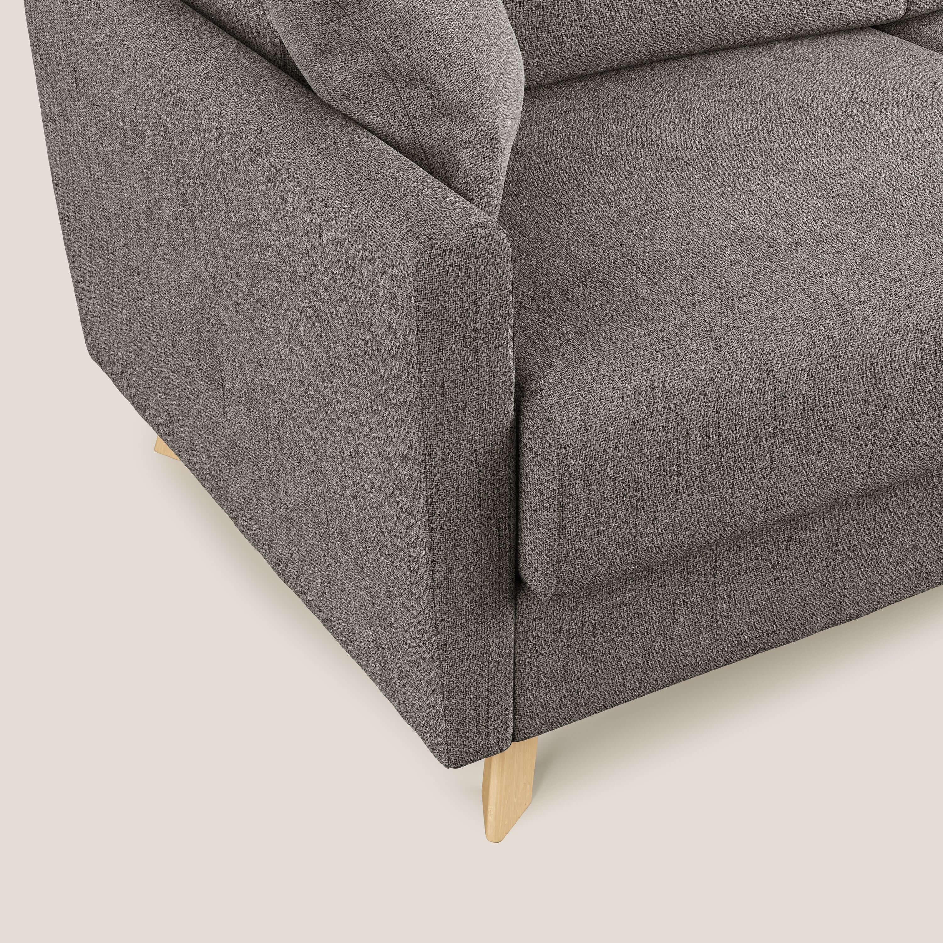 Edgar canapé d'angle convertible en tissu FELIS imperméable T03 taupe - Image 5