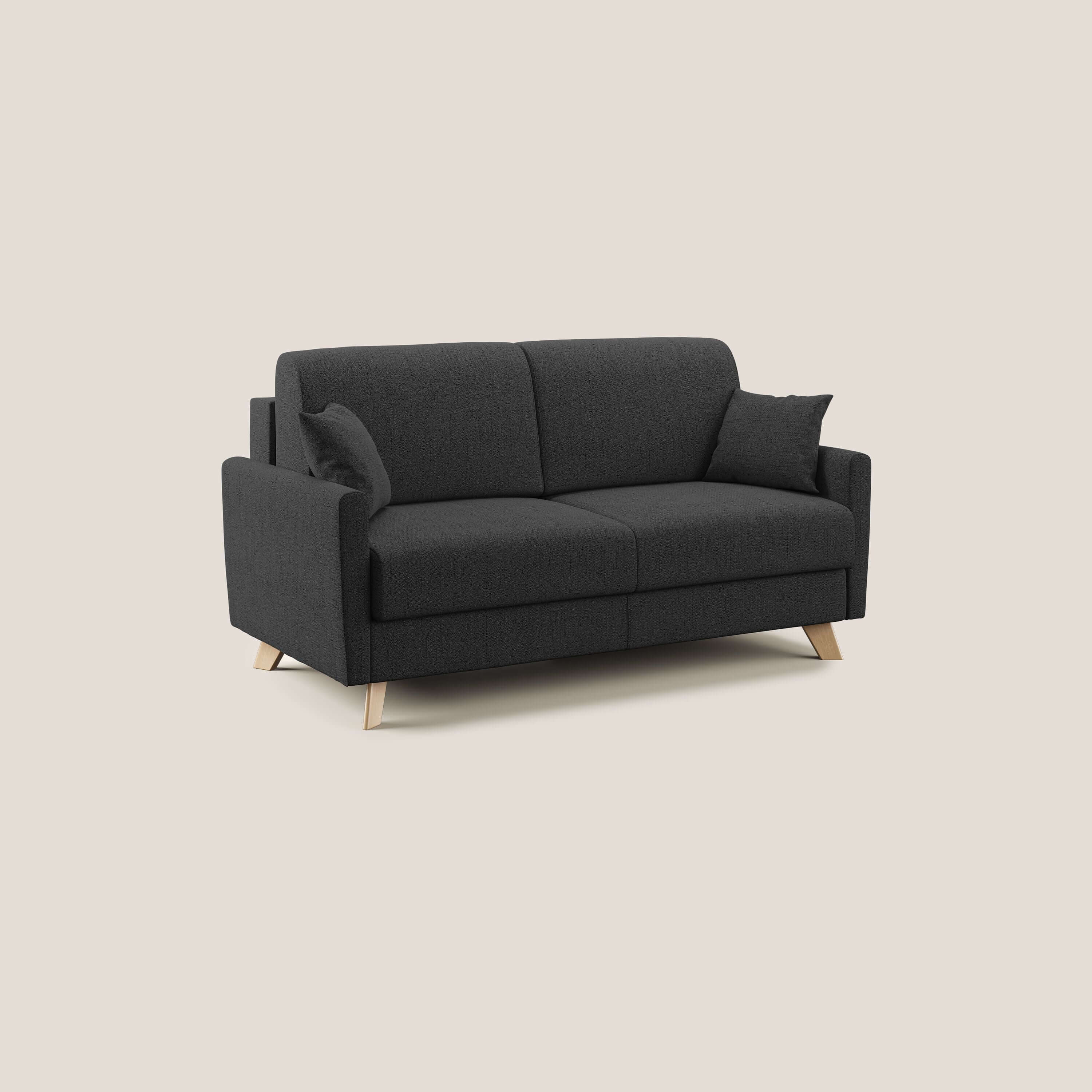Edgar canapé convertible en tissu FELIS imperméable T03 anthracite - Image 3