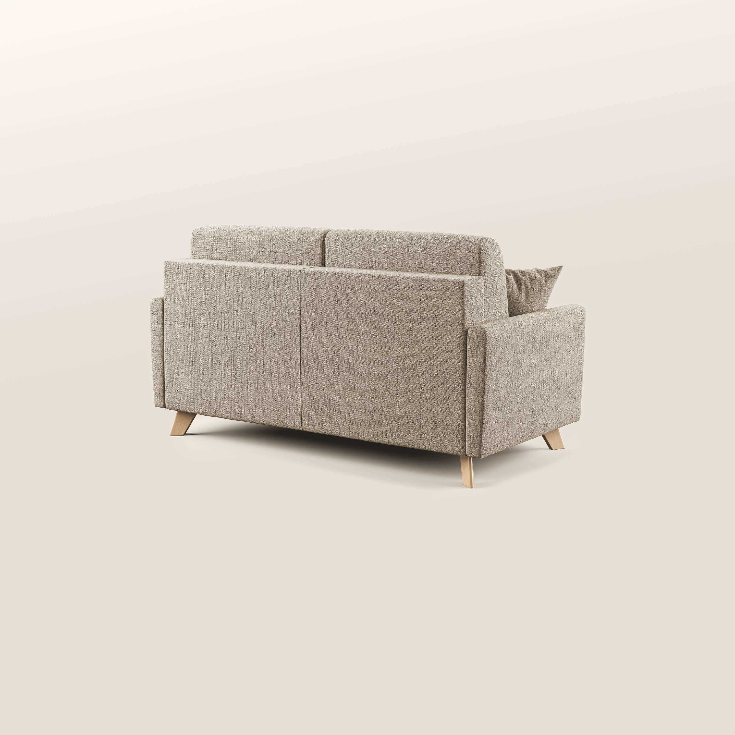 Edgar canapé convertible en tissu FELIS imperméable T03 beige - Image 5