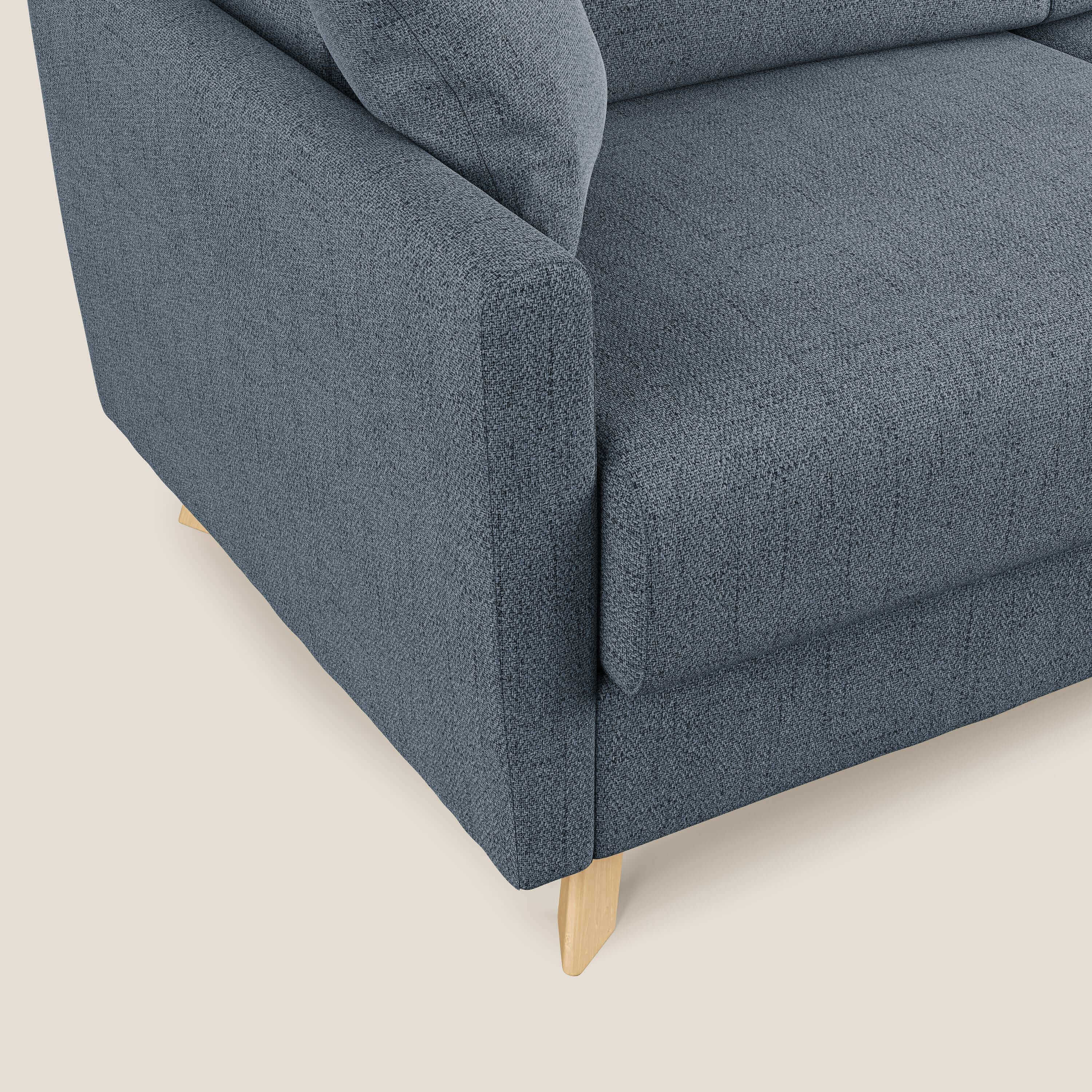 Edgar canapé convertible en tissu FELIS imperméable T03 bleu - Image 6