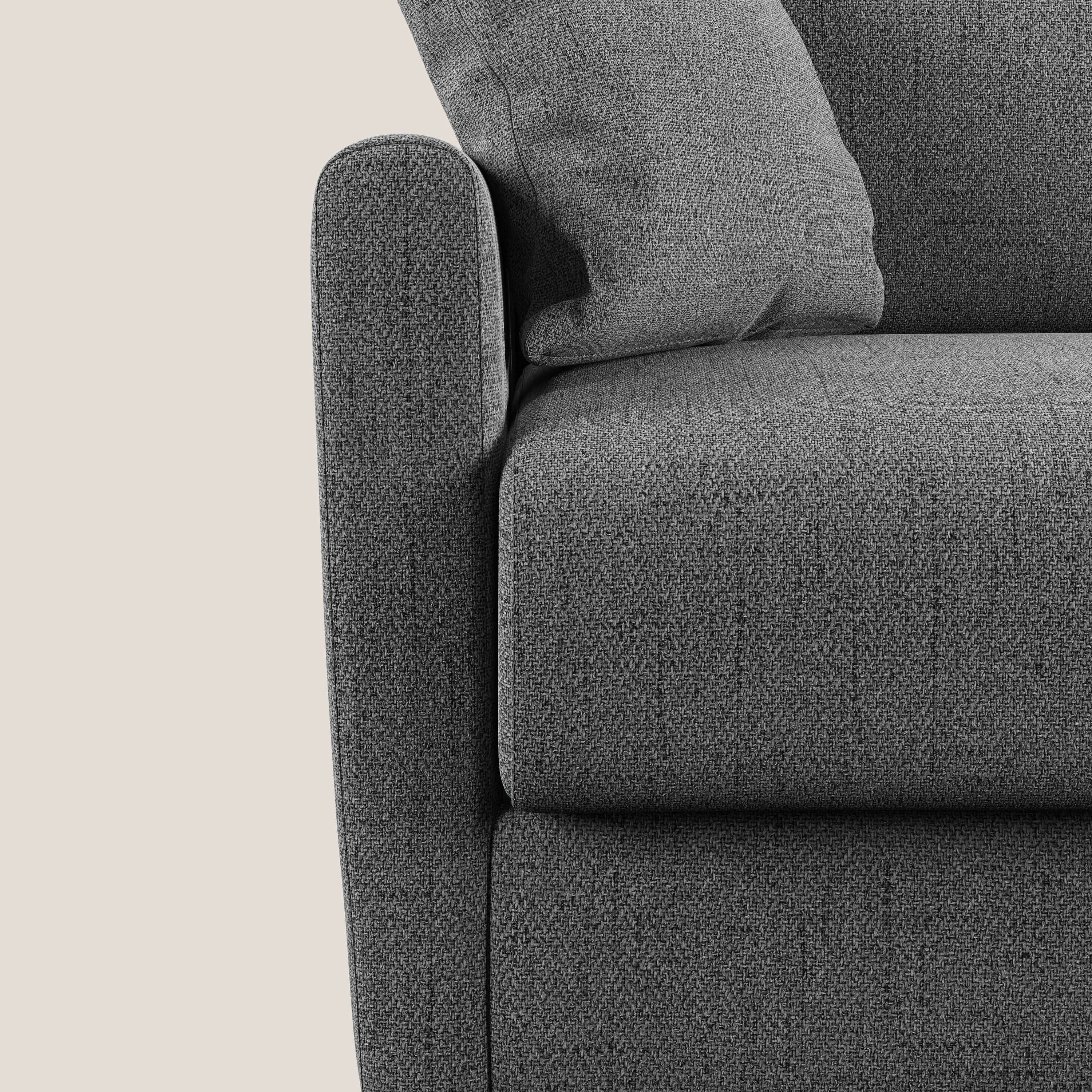Edgar canapé convertible en tissu FELIS imperméable T03 gris - Image 8