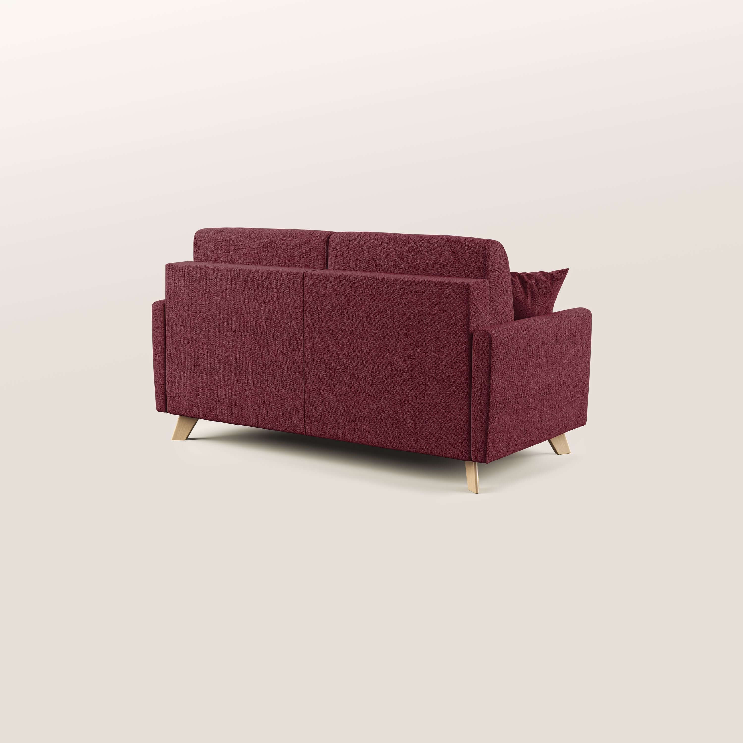 Edgar canapé convertible en tissu FELIS imperméable T03 rouge - Image 5