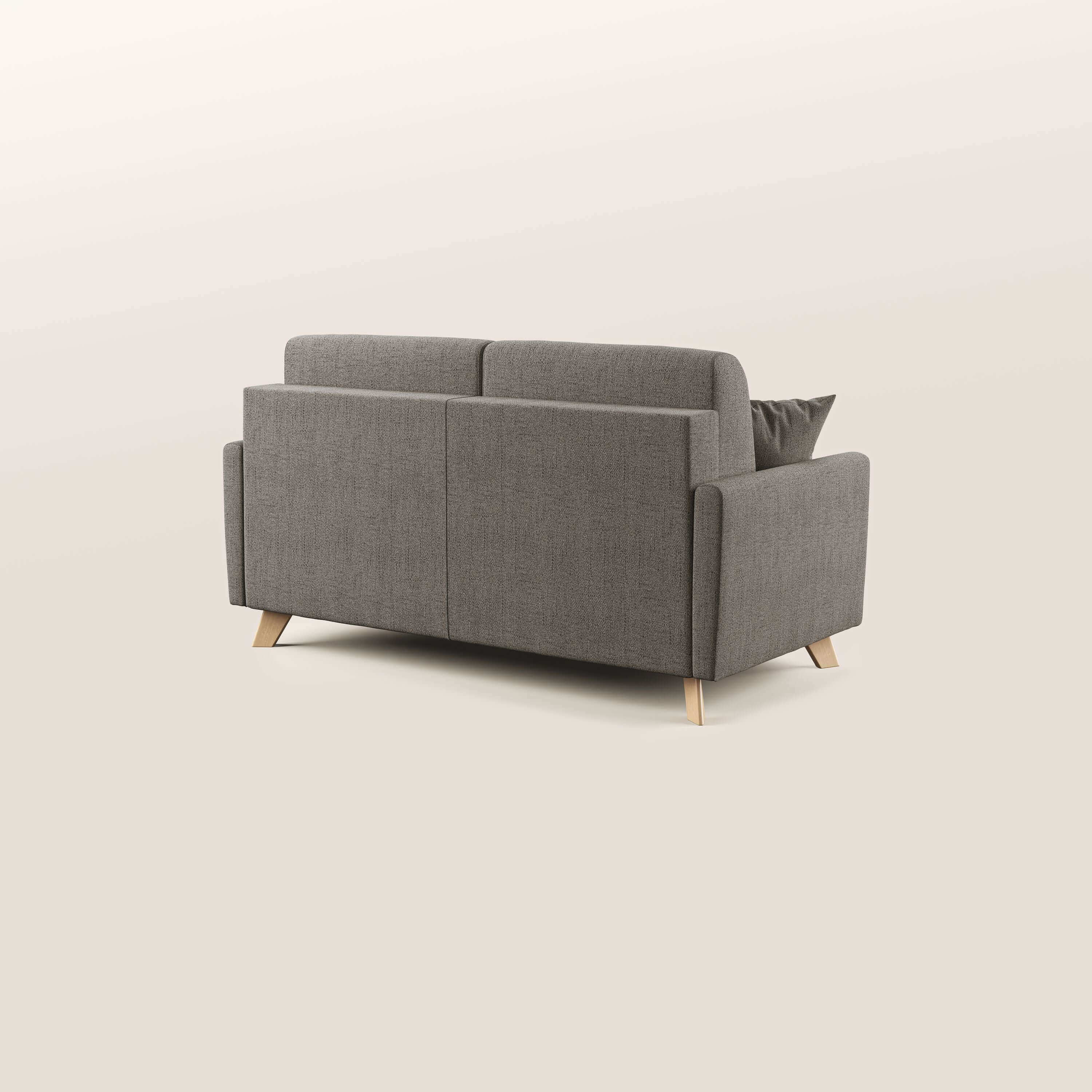 Edgar canapé convertible en tissu FELIS imperméable T03 taupe - Image 5
