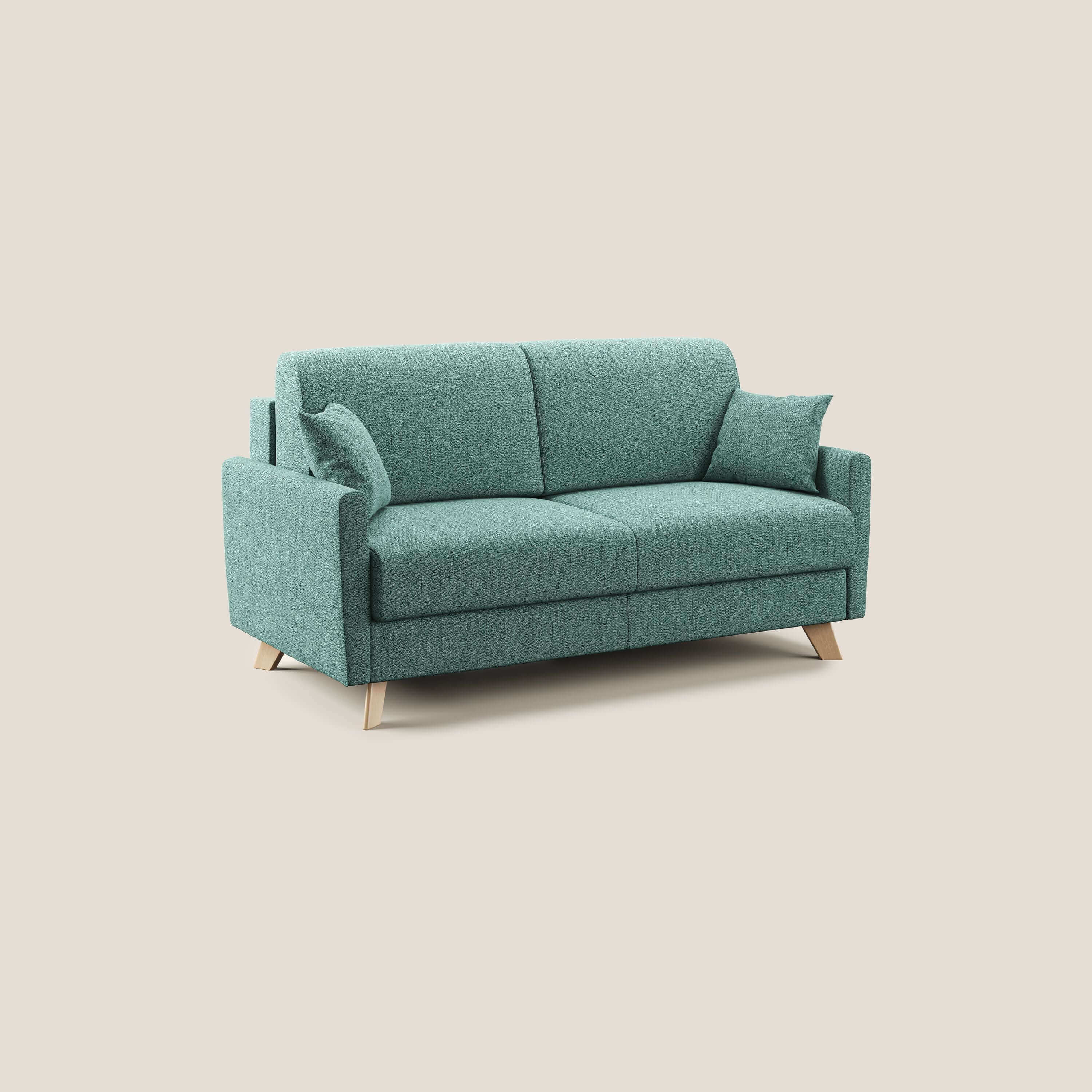 Edgar canapé convertible en tissu FELIS imperméable T03 vert d'eau - Image 4
