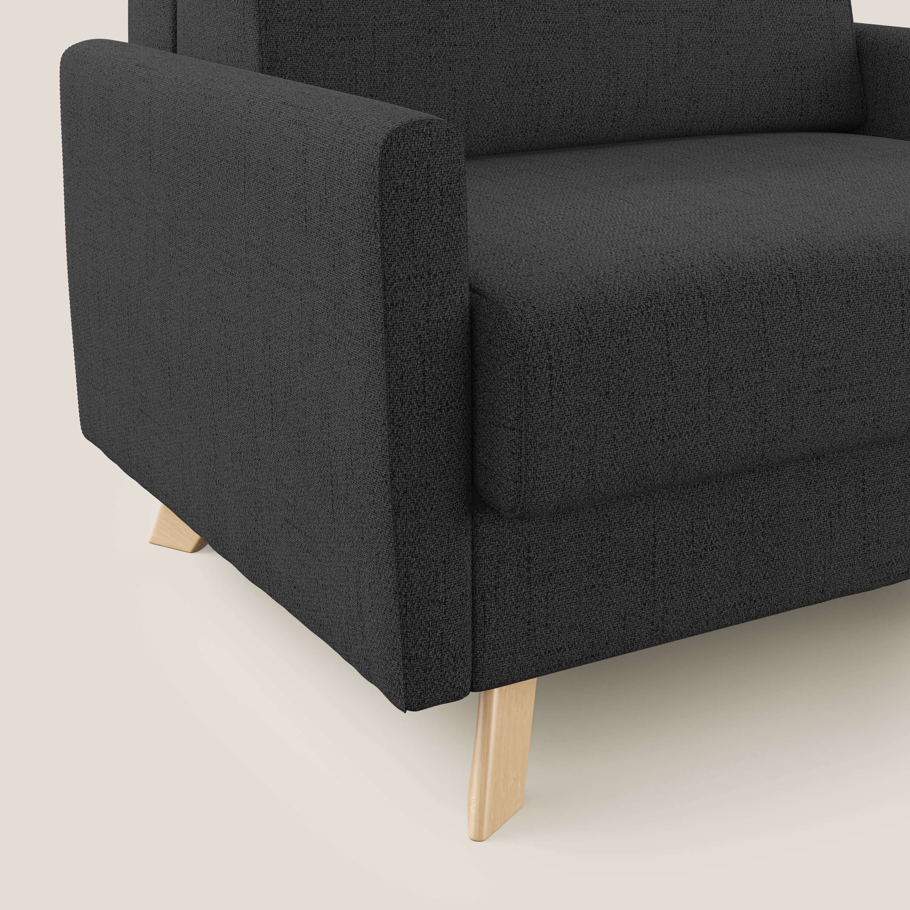 Edgar fauteuil convertible en tissu FELIS imperméable T03 anthracite - Image 5