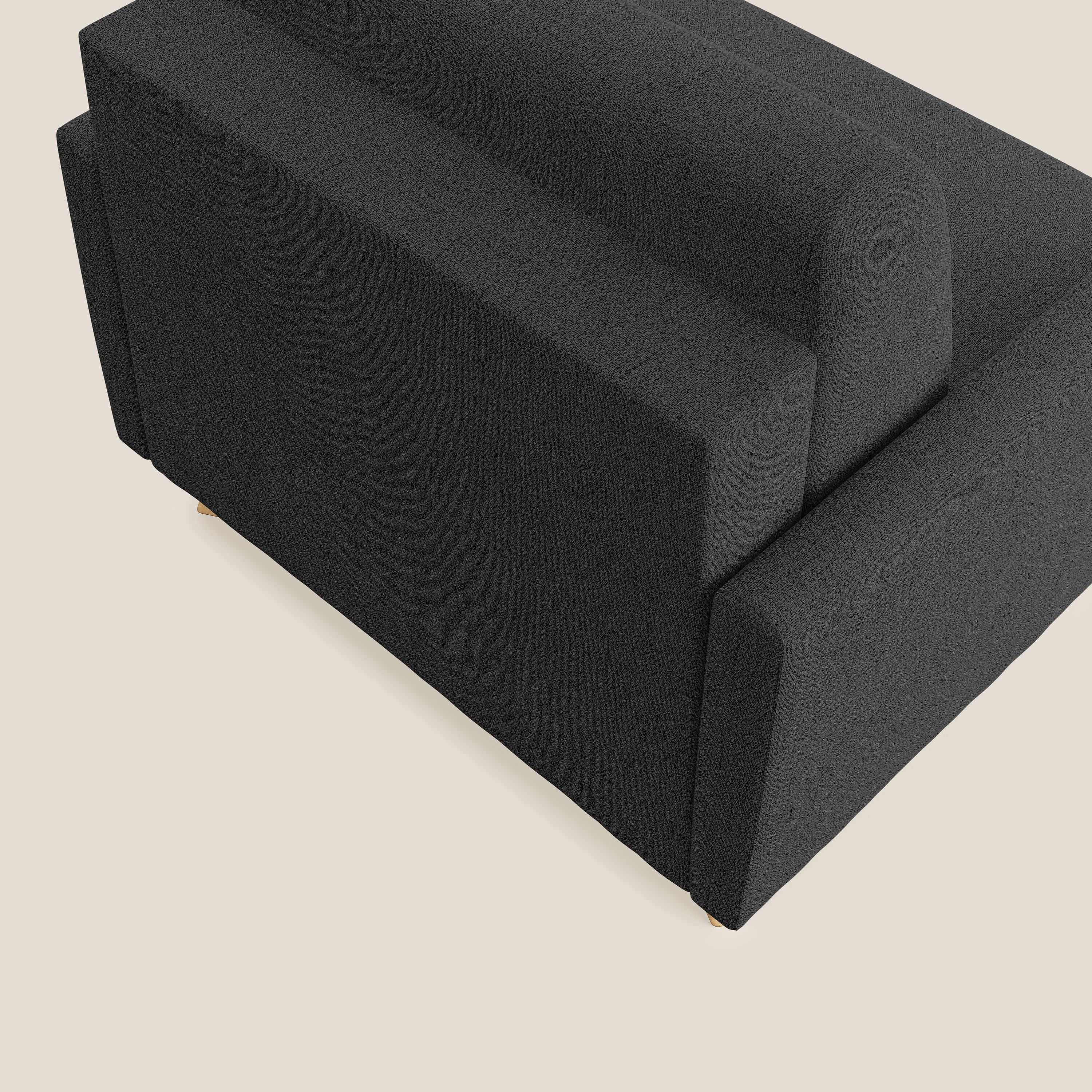 Edgar fauteuil convertible en tissu FELIS imperméable T03 anthracite - Image 6