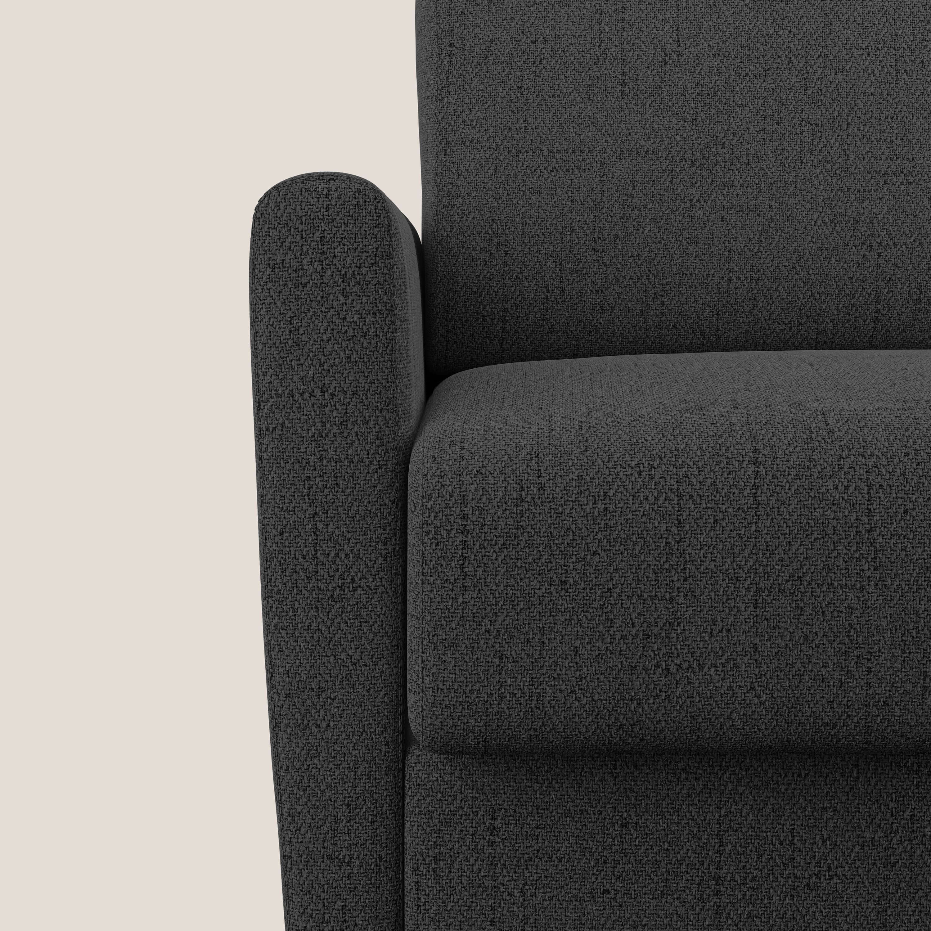 Edgar fauteuil convertible en tissu FELIS imperméable T03 anthracite - Image 7