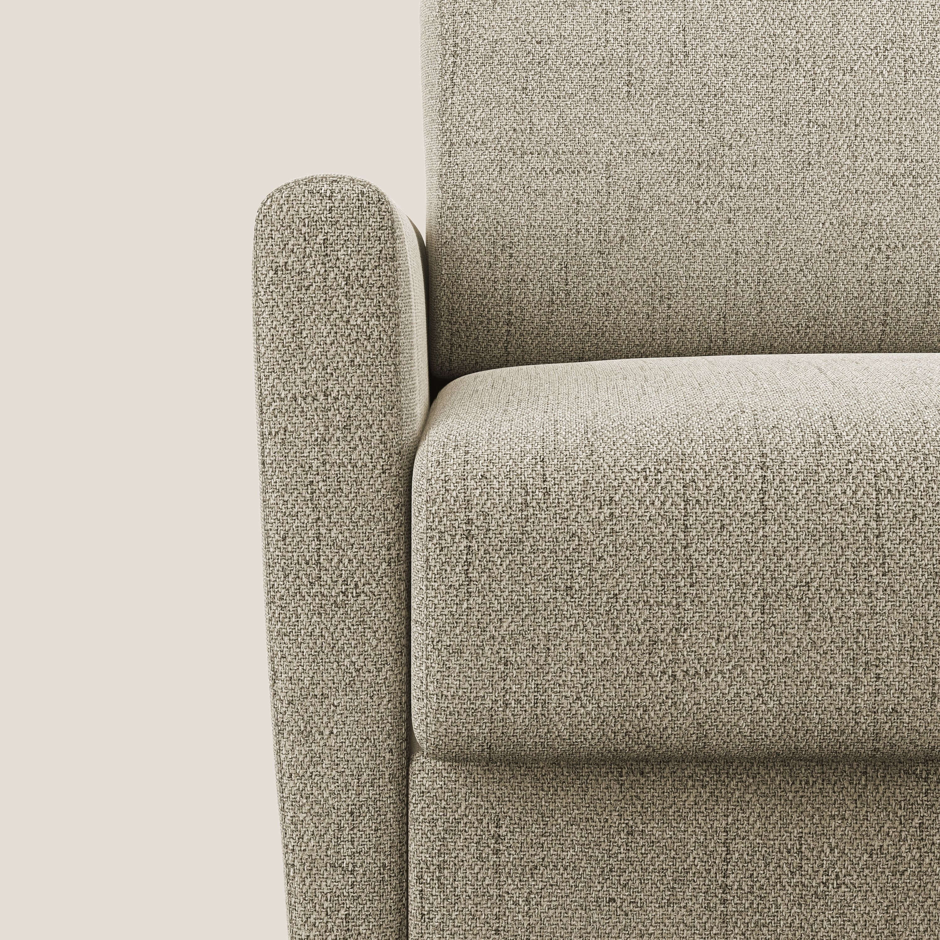 Edgar fauteuil convertible en tissu FELIS imperméable T03 beige - Image 7