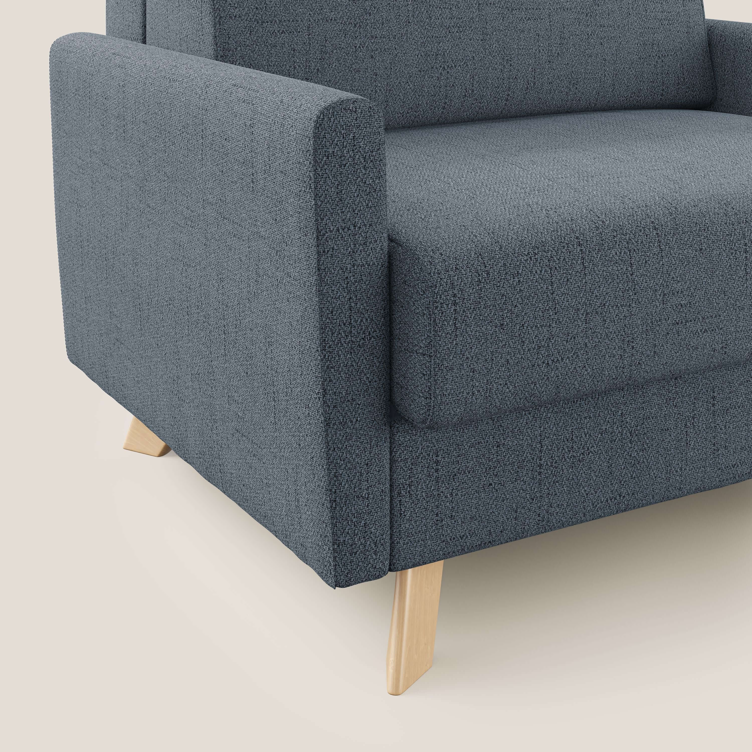 Edgar fauteuil convertible en tissu FELIS imperméable T03 bleu - Image 5