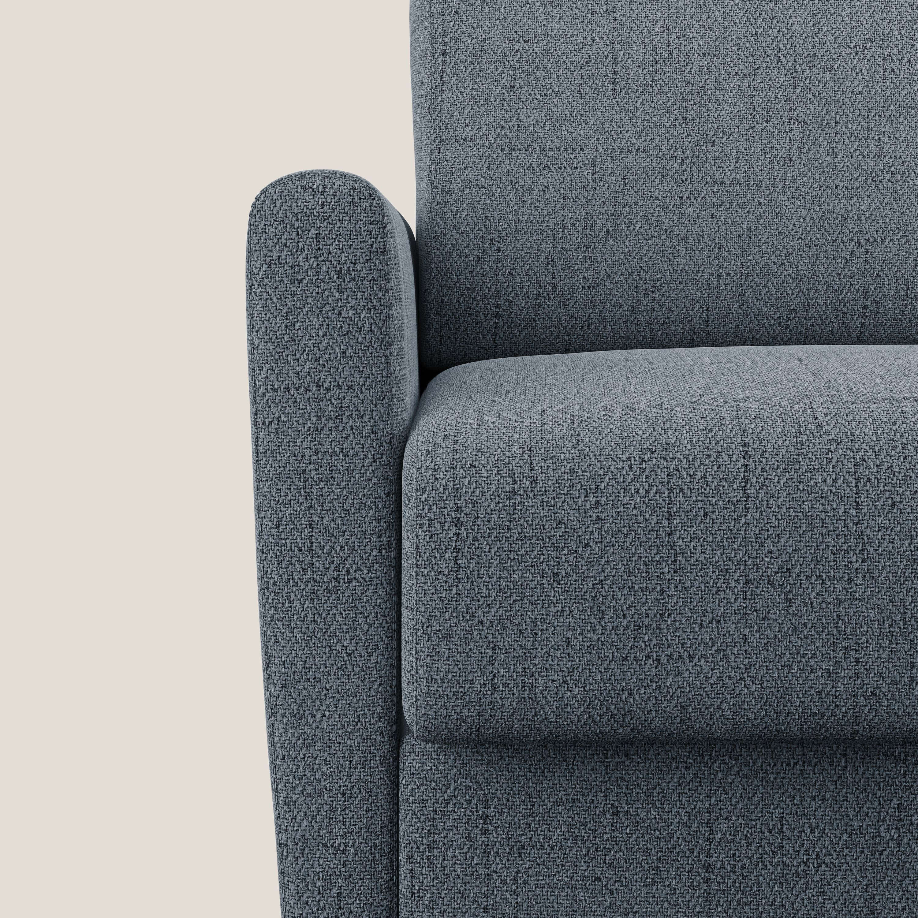 Edgar fauteuil convertible en tissu FELIS imperméable T03 bleu - Image 7