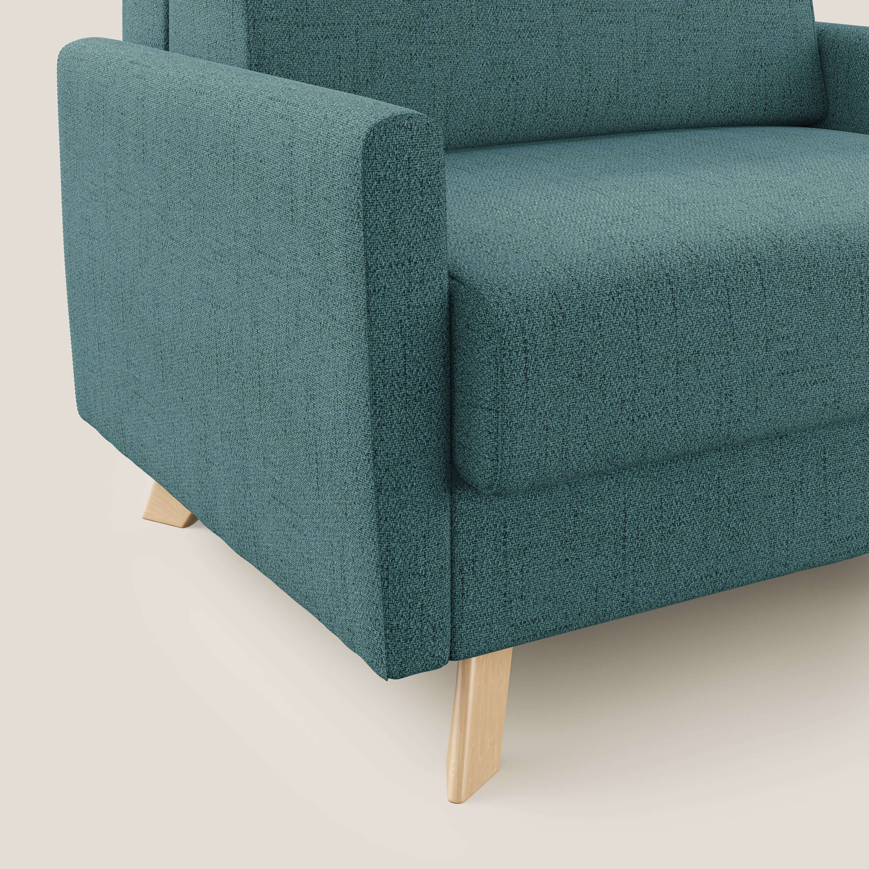 Edgar fauteuil convertible en tissu FELIS imperméable T03 bleu ciel - Image 5