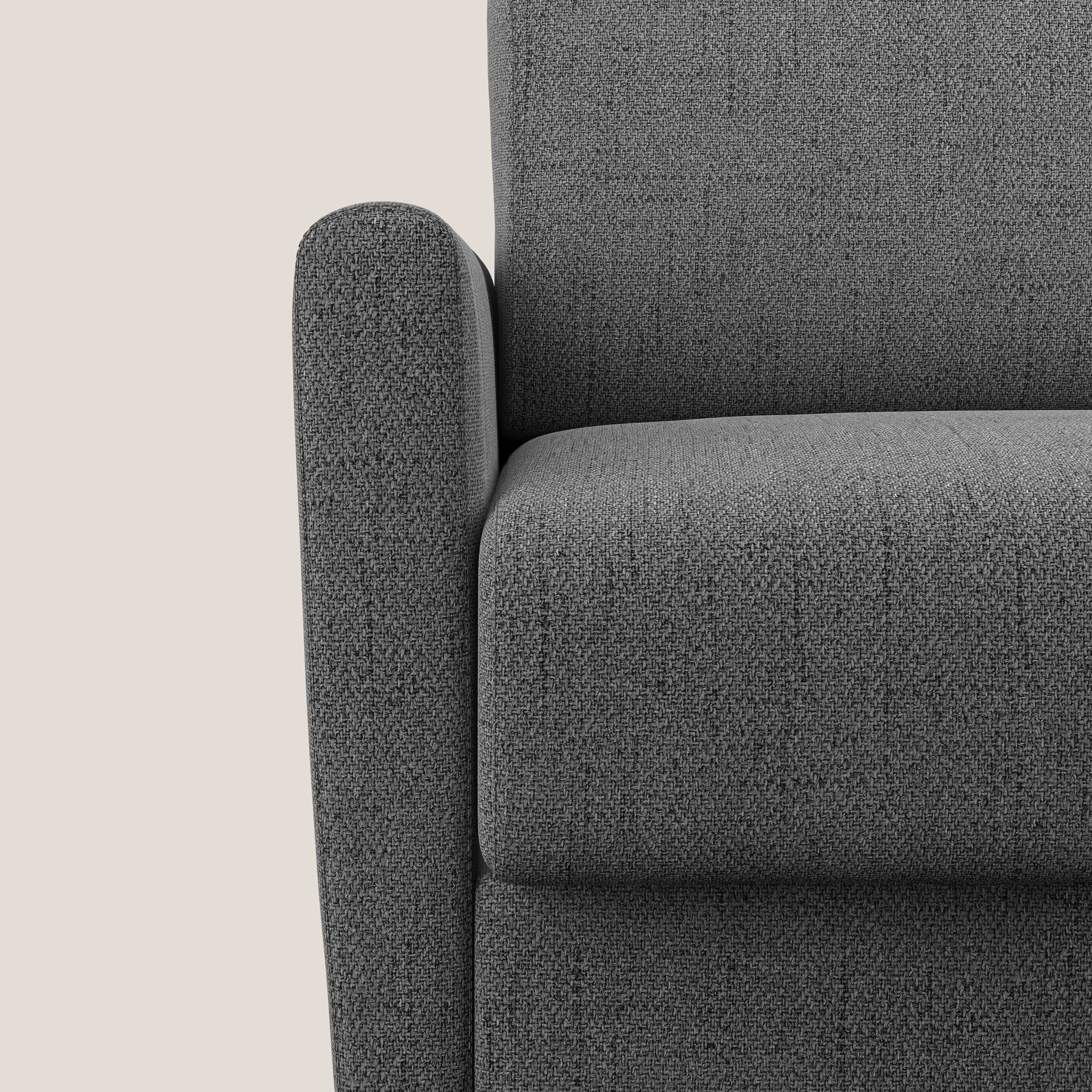 Edgar fauteuil convertible en tissu FELIS imperméable T03 gris - Image 7