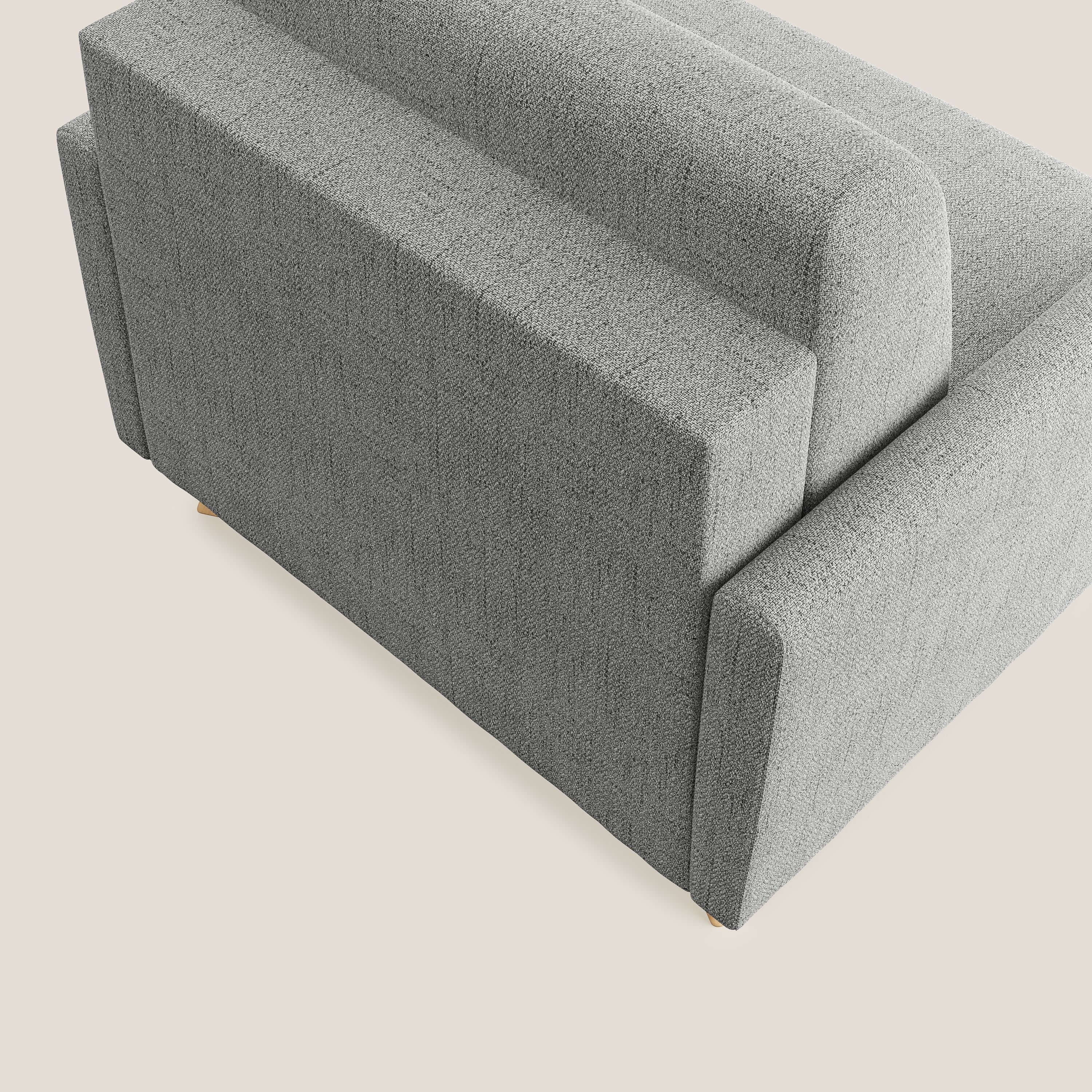 Edgar fauteuil convertible en tissu FELIS imperméable T03 gris clair - Image 6