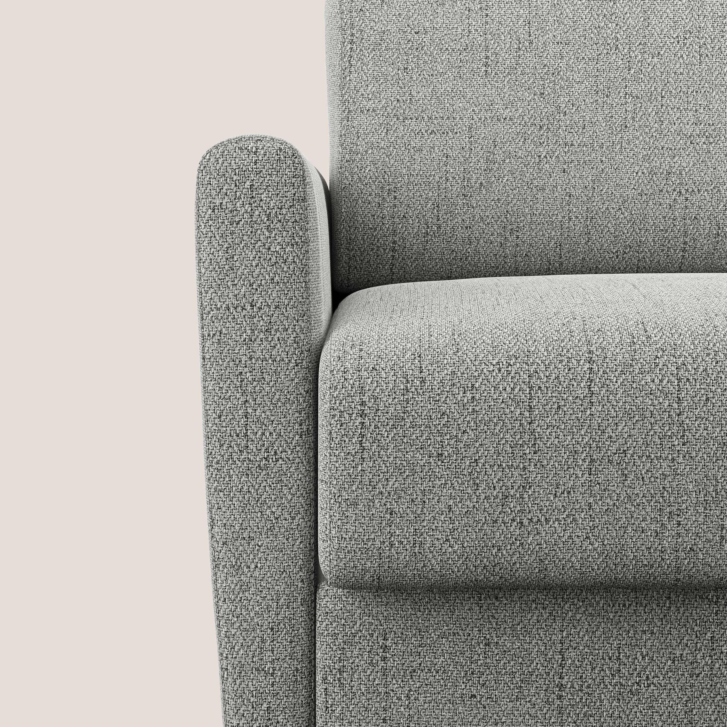 Edgar fauteuil convertible en tissu FELIS imperméable T03 gris clair - Image 7