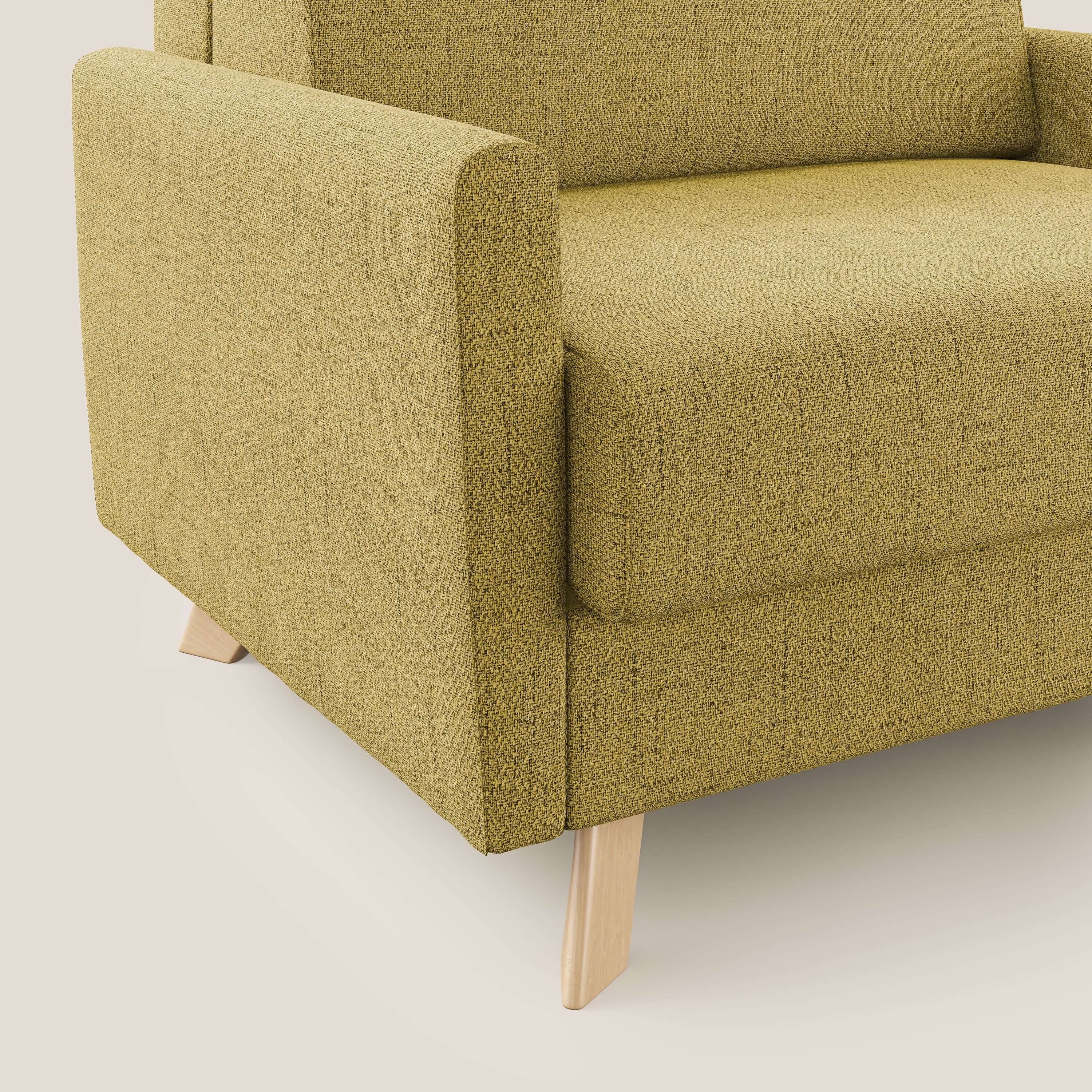Edgar fauteuil convertible en tissu FELIS imperméable T03 jaune - Image 5