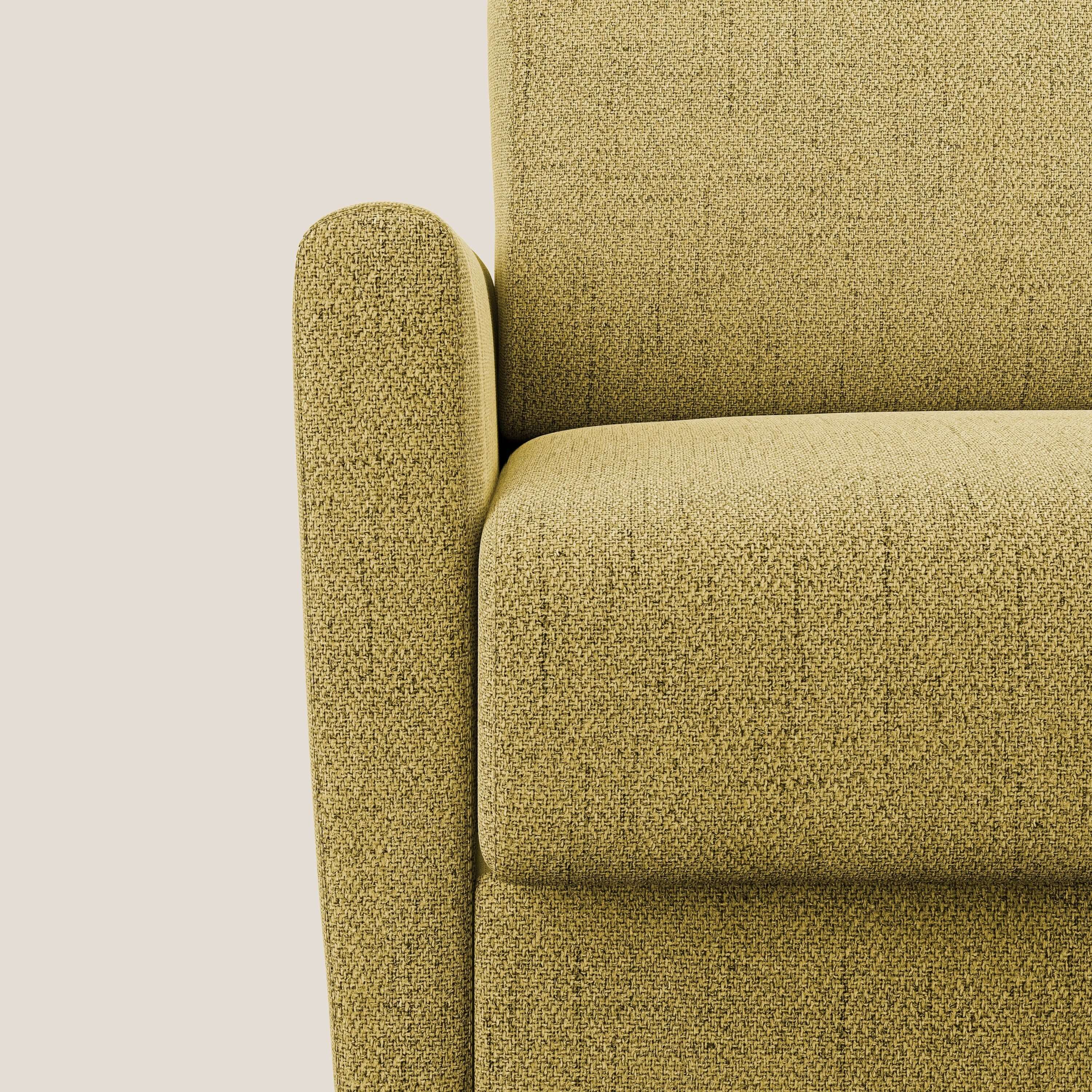 Edgar fauteuil convertible en tissu FELIS imperméable T03 jaune - Image 7