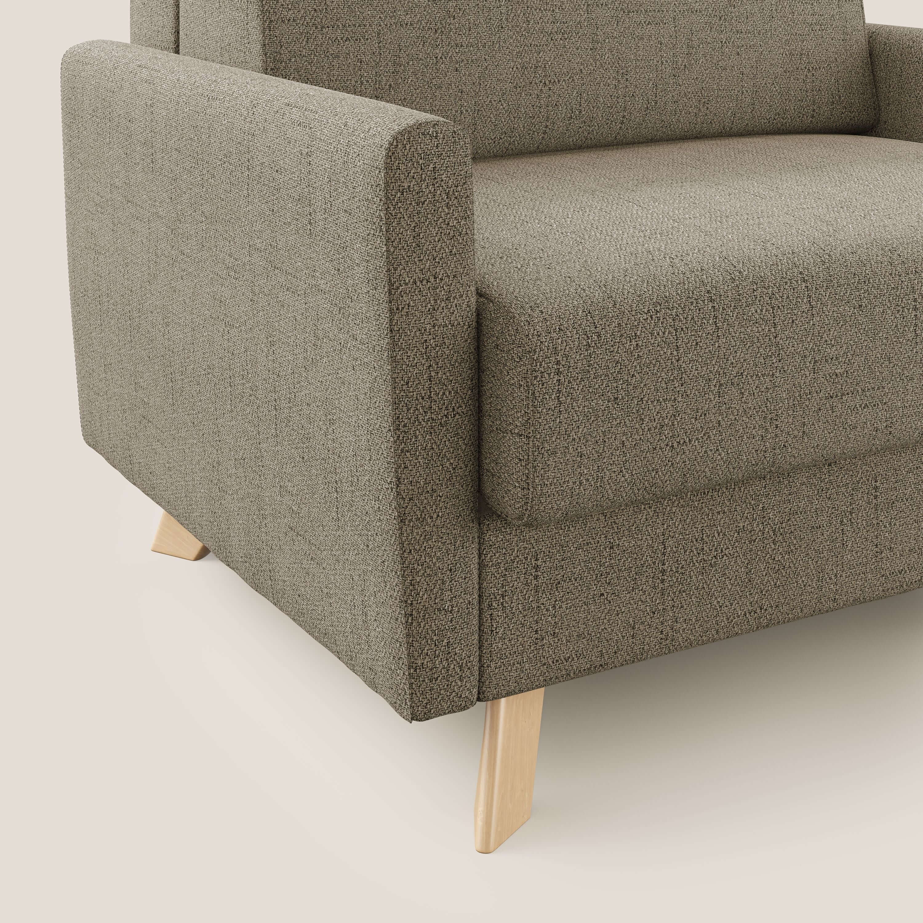 Edgar fauteuil convertible en tissu FELIS imperméable T03 marron - Image 5