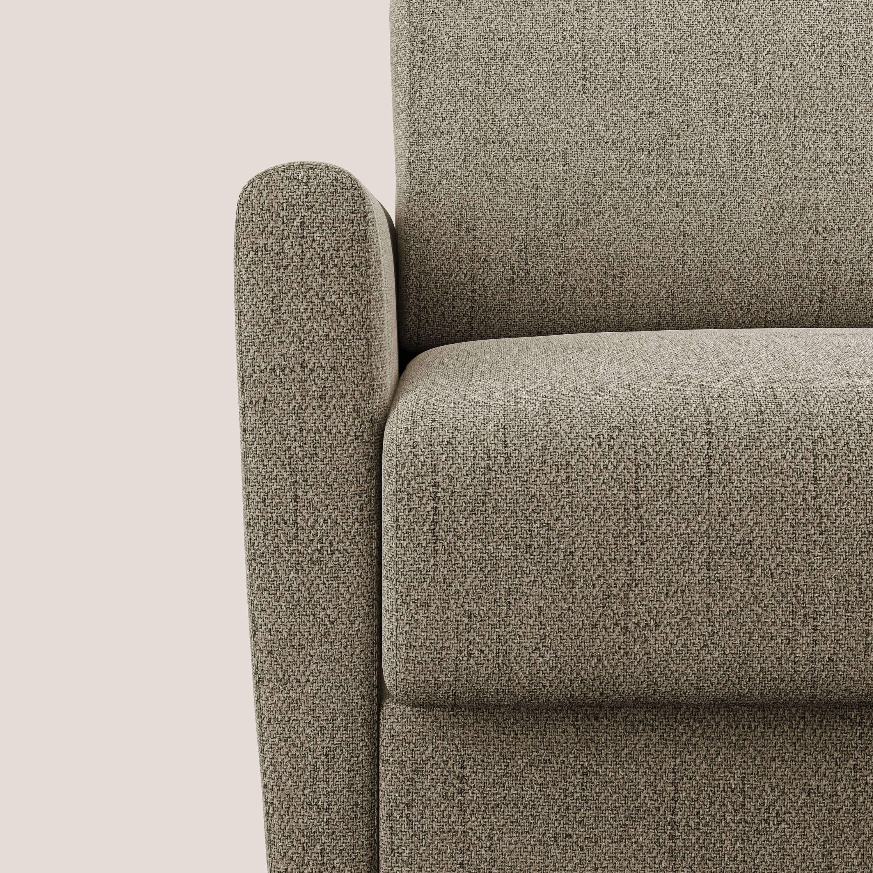 Edgar fauteuil convertible en tissu FELIS imperméable T03 marron - Image 7
