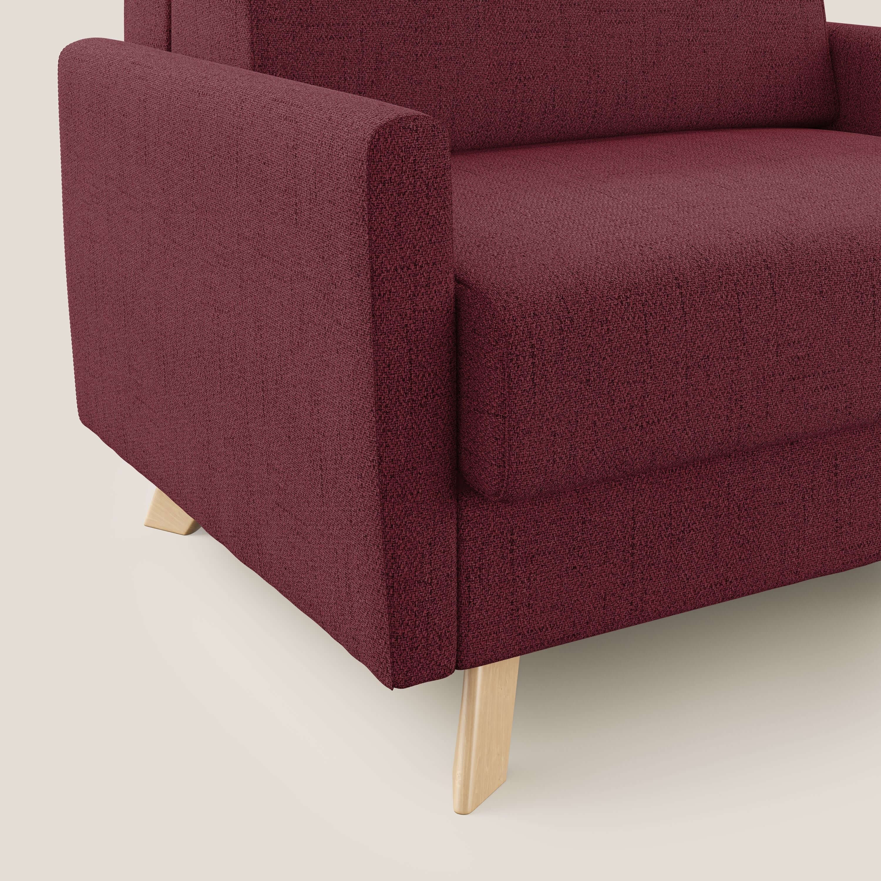 Edgar fauteuil convertible en tissu FELIS imperméable T03 rouge - Image 5
