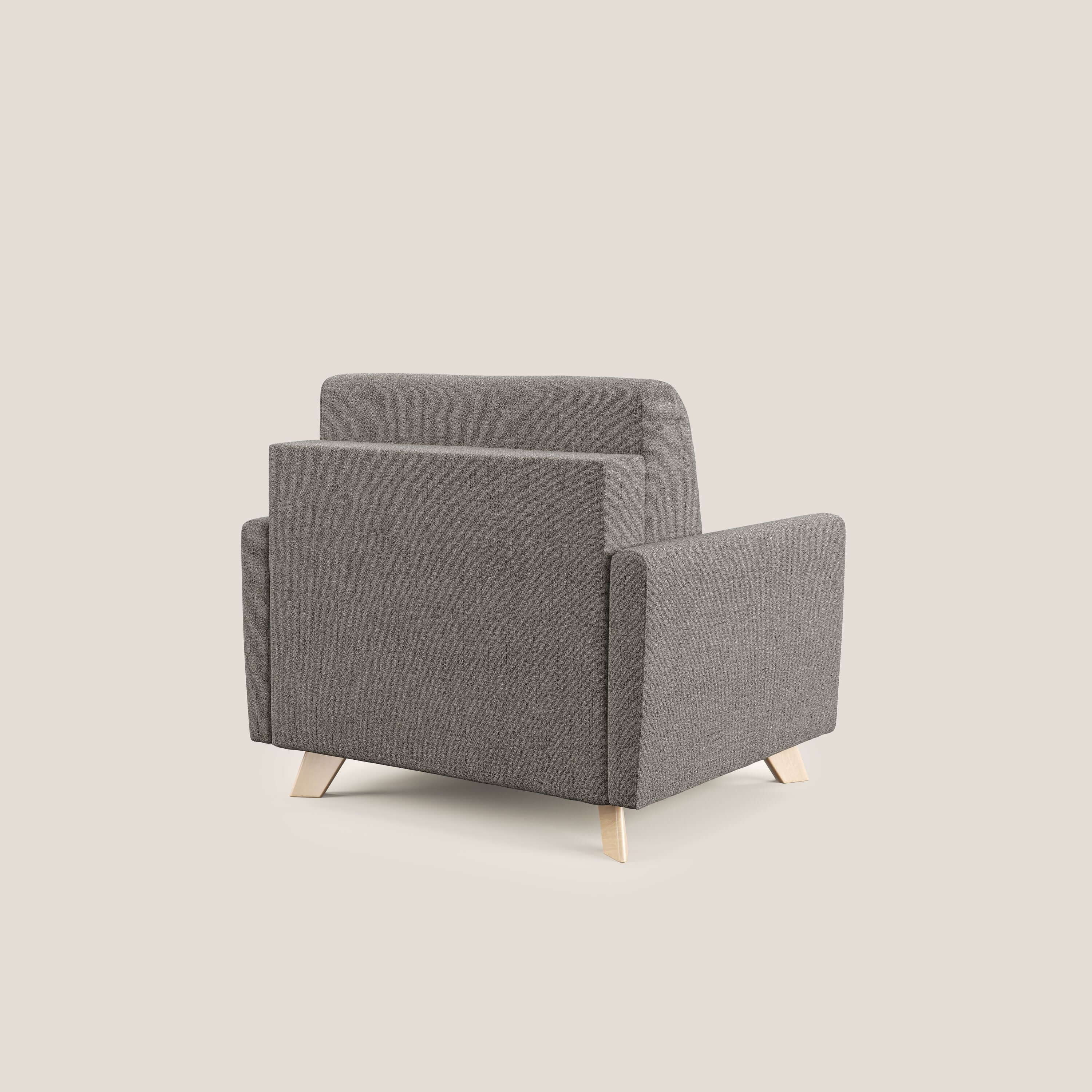 Edgar fauteuil convertible en tissu FELIS imperméable T03 taupe - Image 4