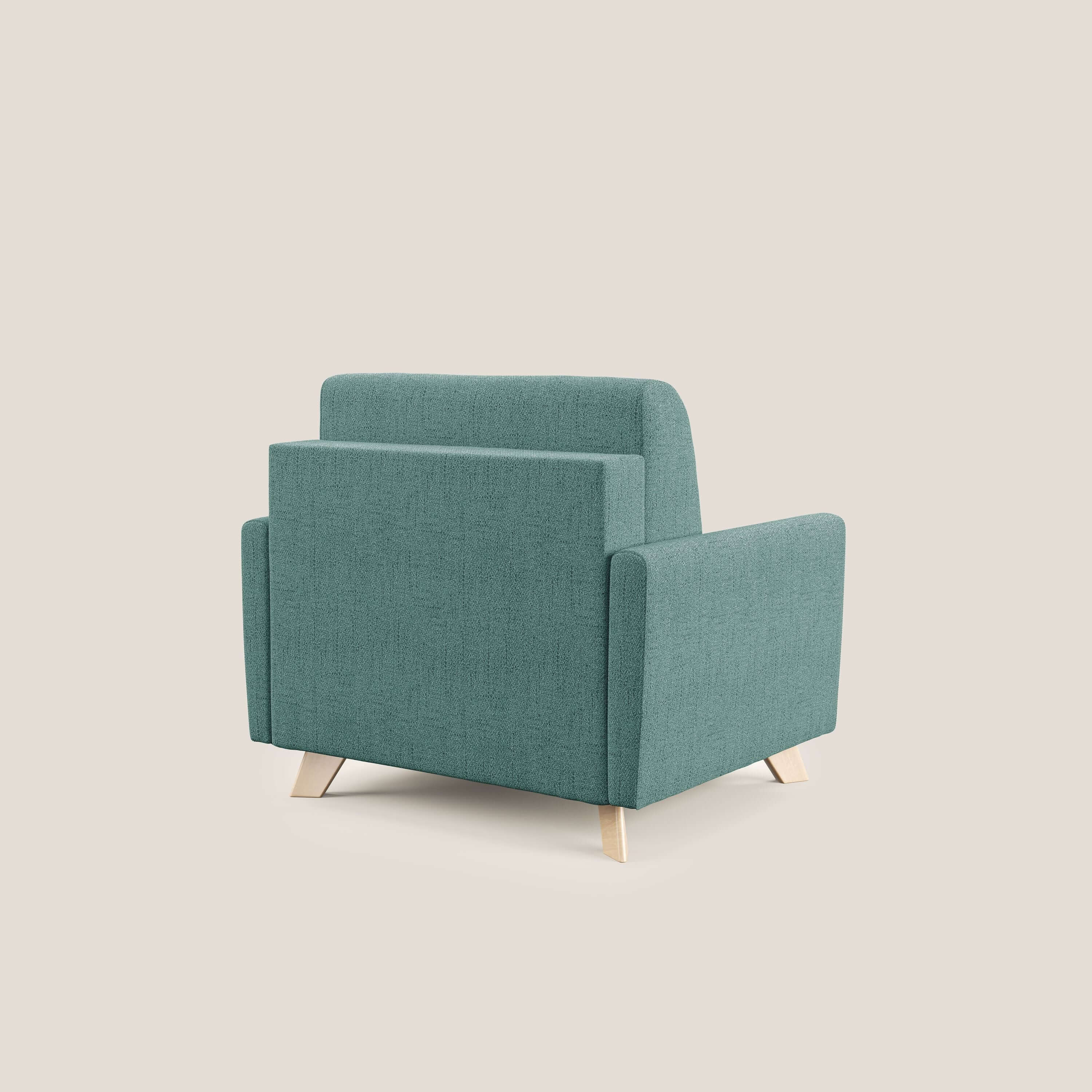 Edgar fauteuil convertible en tissu FELIS imperméable T03 vert d'eau - Image 4
