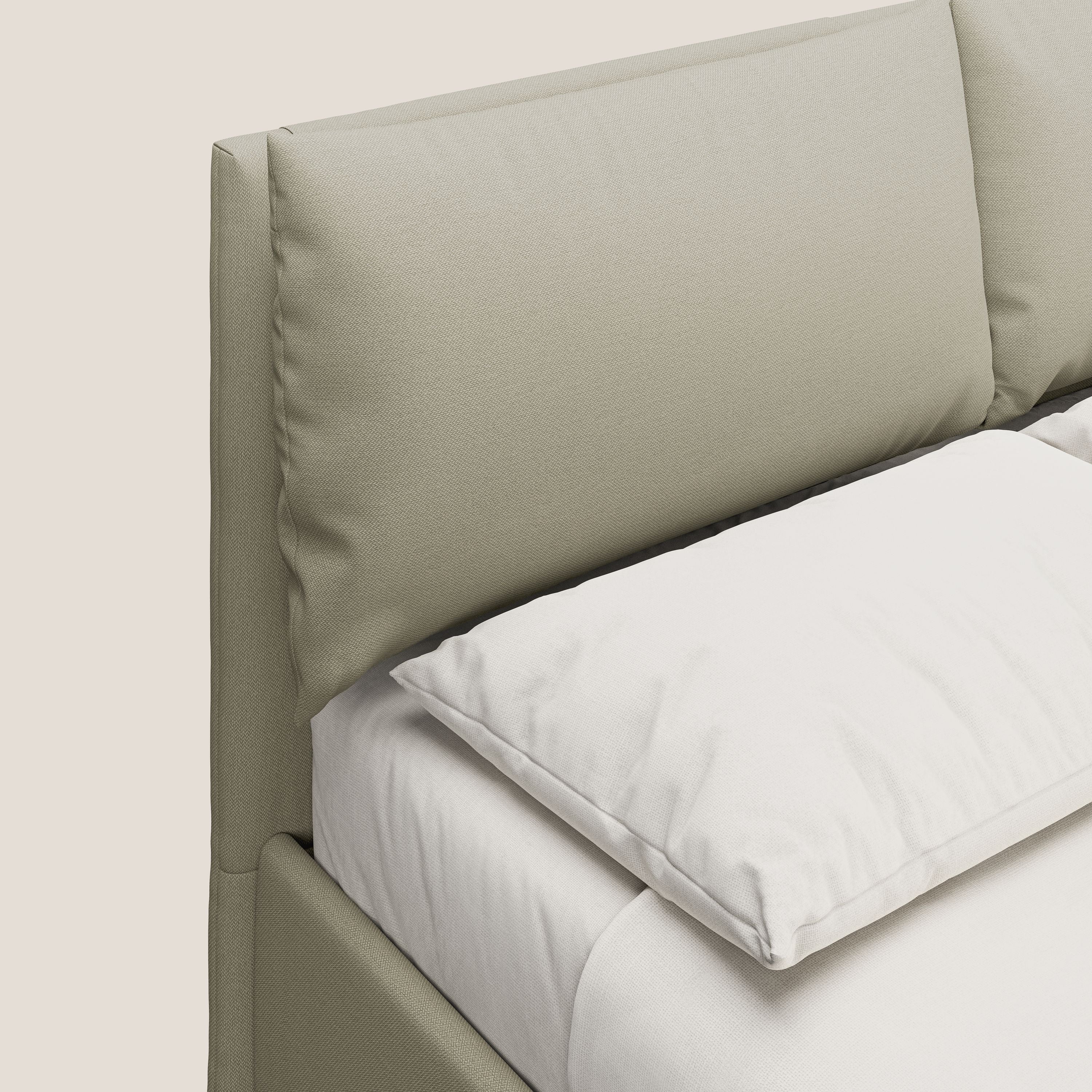 Elsa lit rembourré avec coffre de rangement en tissu détachable T05 crème - Image 6
