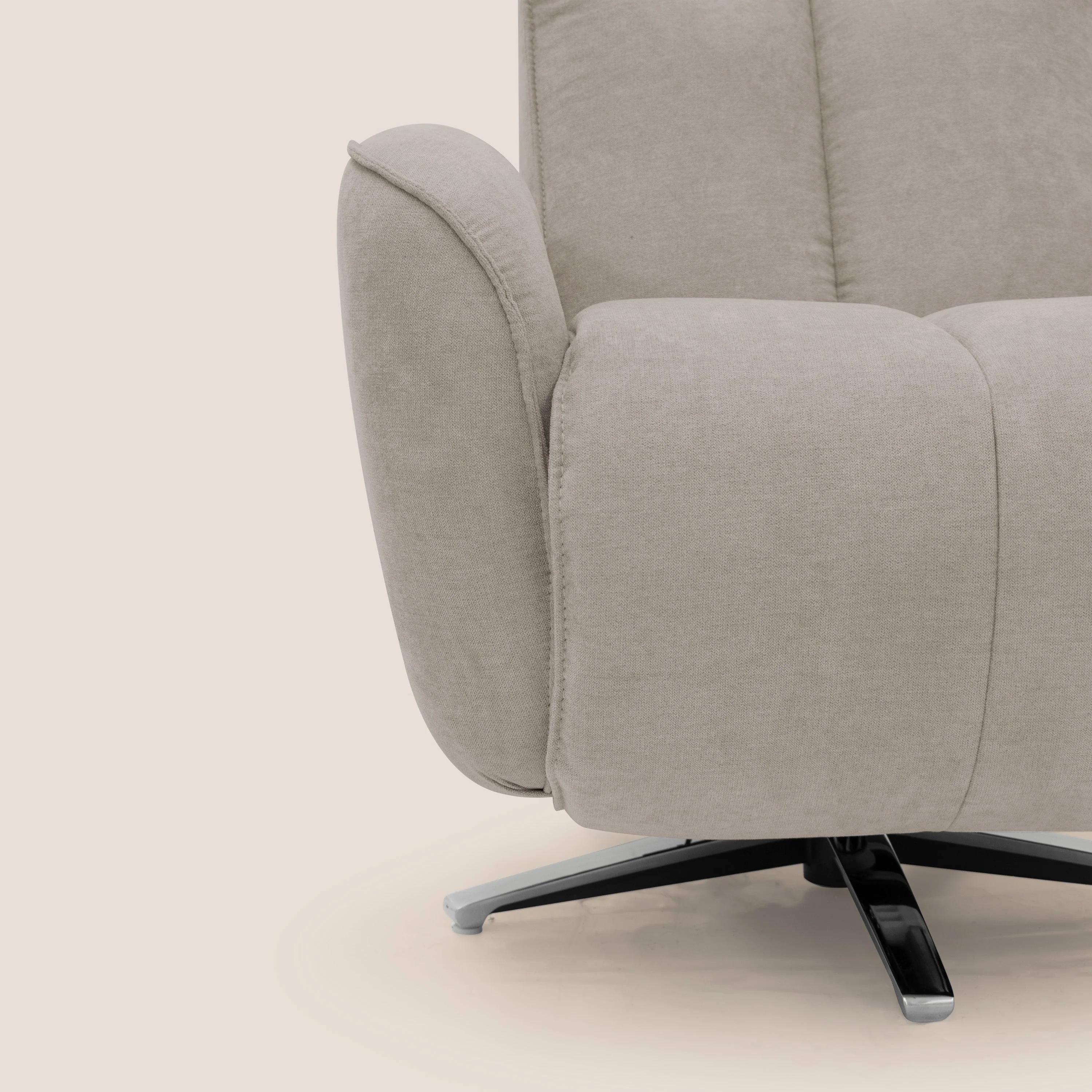 EVA fauteuil RELAX en tissu imperméable T02 beige - Image 7