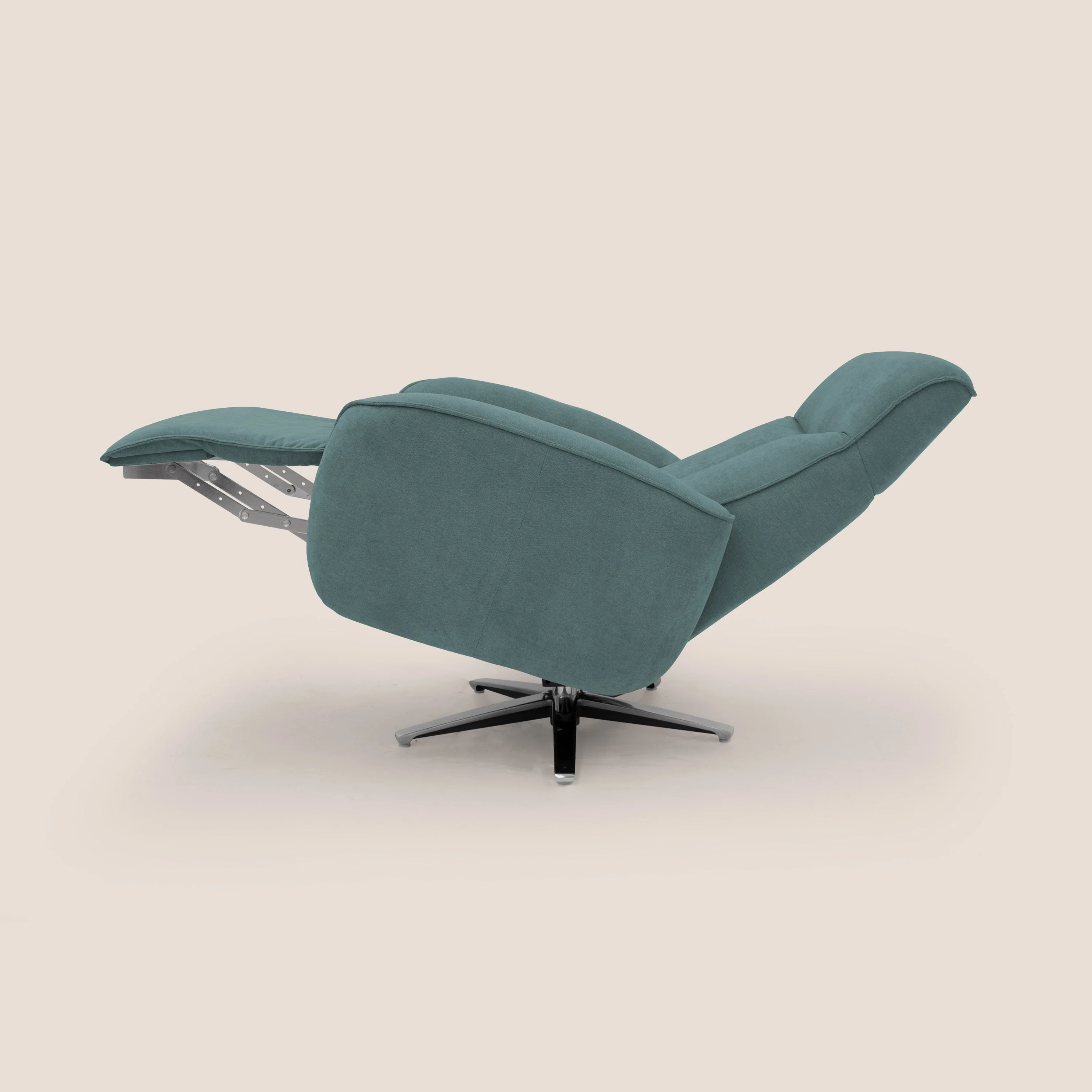 EVA fauteuil RELAX en tissu imperméable T02 bleu canard - Image 10