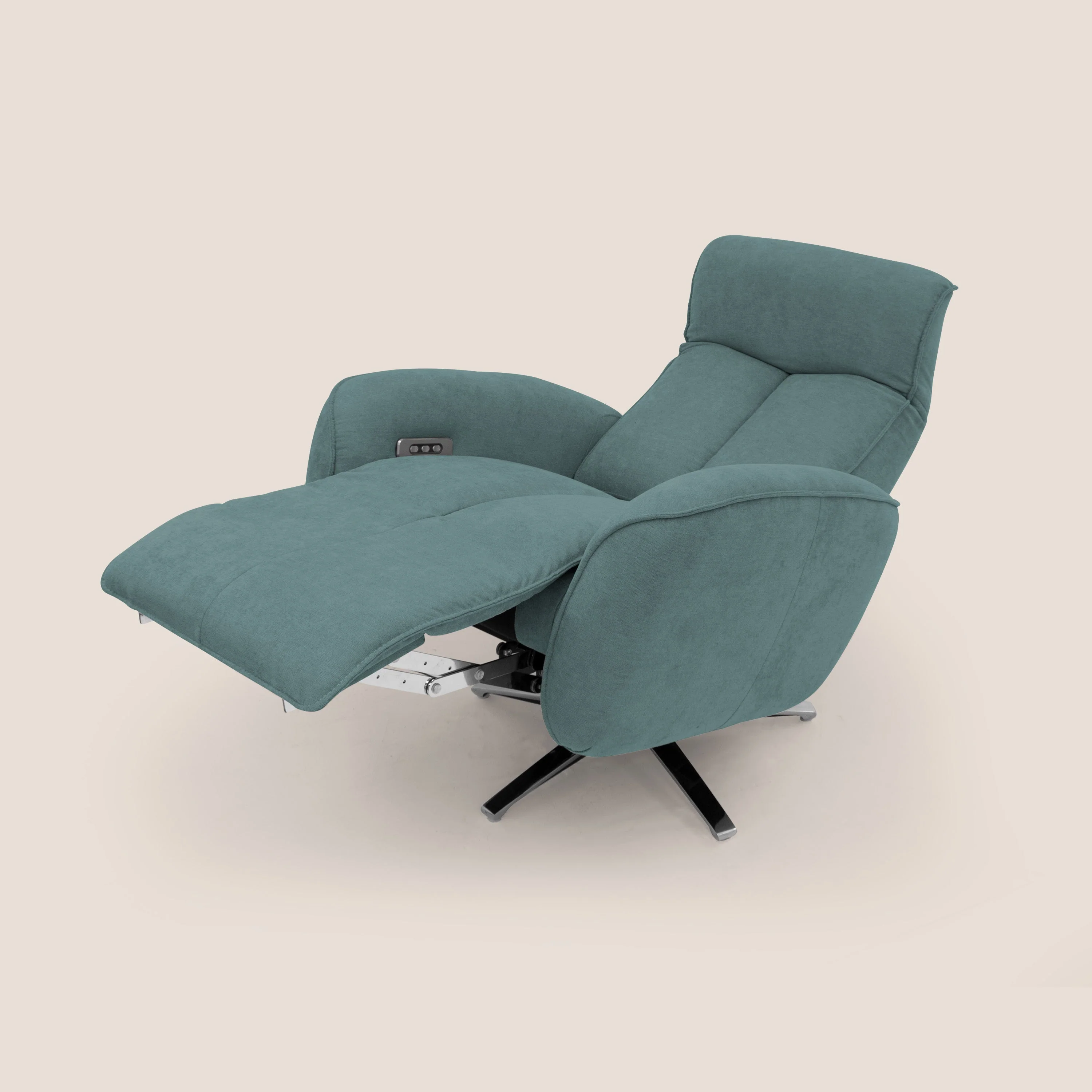 EVA fauteuil RELAX en tissu imperméable T02 bleu canard - Image 2
