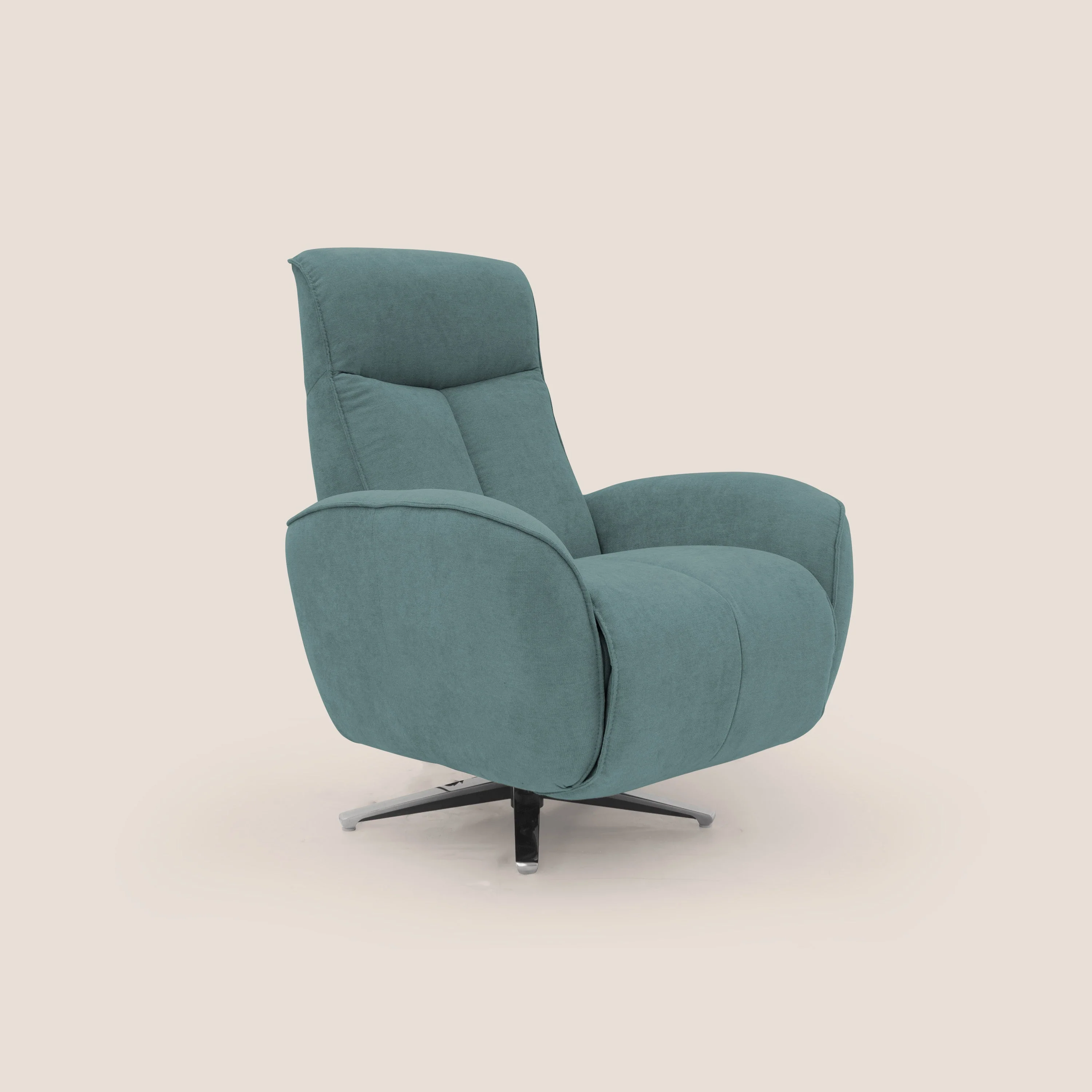 EVA fauteuil RELAX en tissu imperméable T02 bleu canard - Image 3