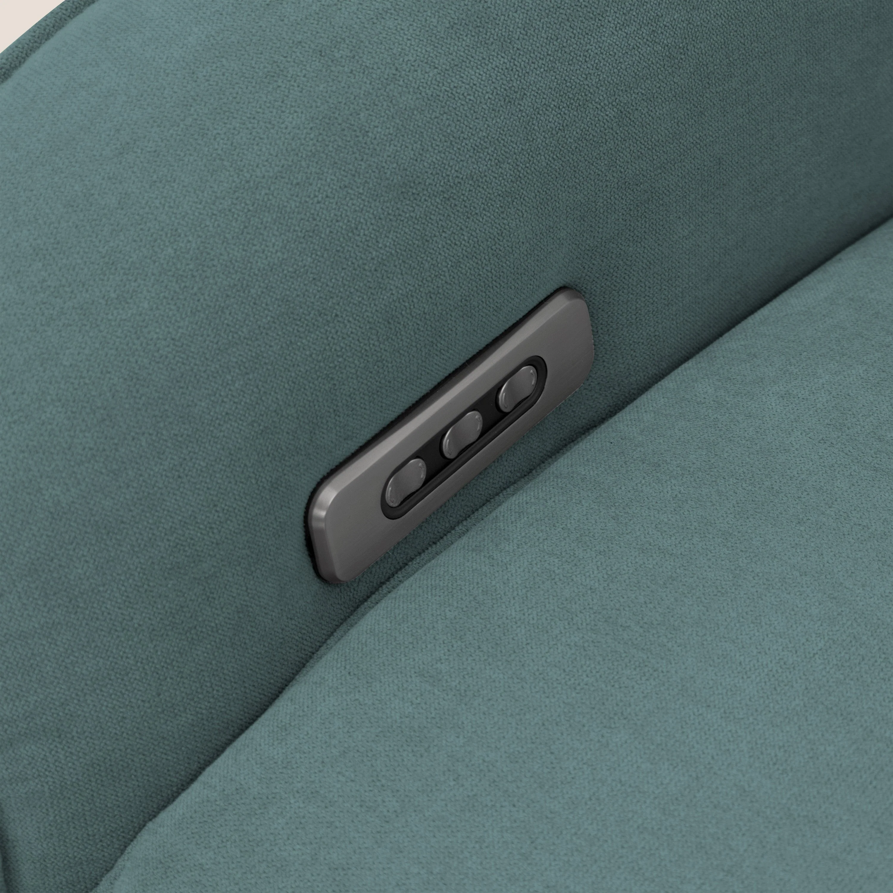 EVA fauteuil RELAX en tissu imperméable T02 bleu canard - Image 4