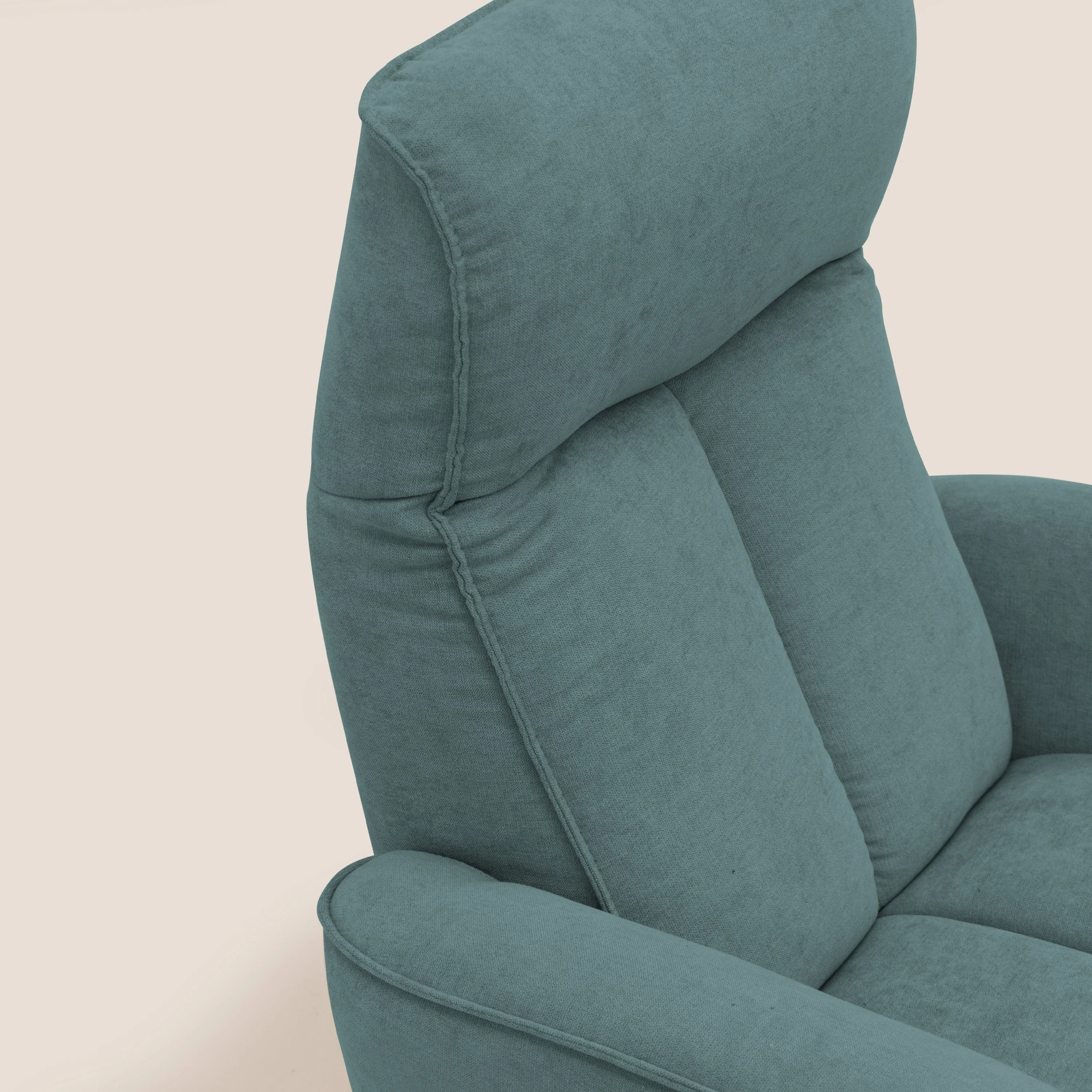 EVA fauteuil RELAX en tissu imperméable T02 bleu canard - Image 8