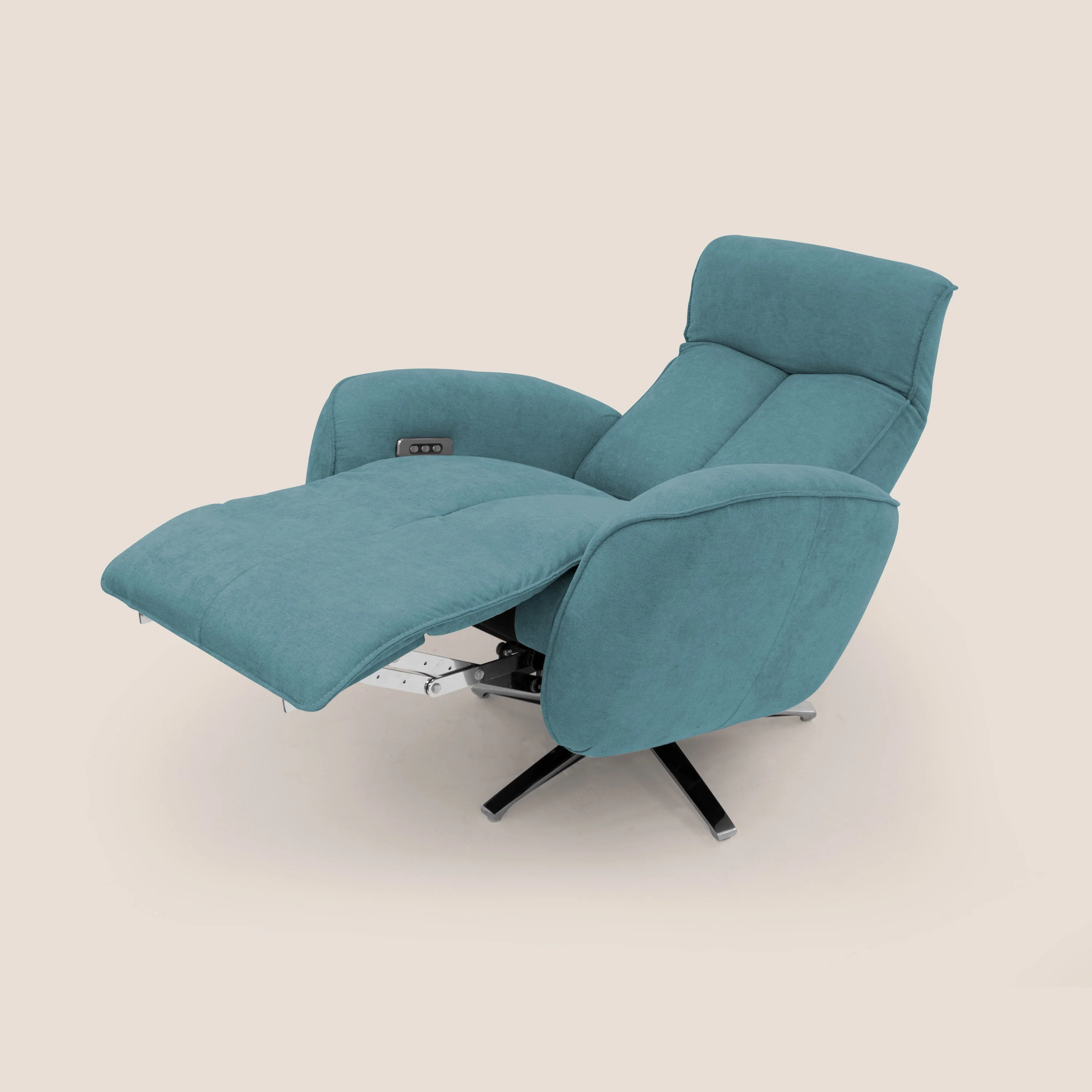 EVA fauteuil RELAX en tissu imperméable T02 bleu clair - Image 2