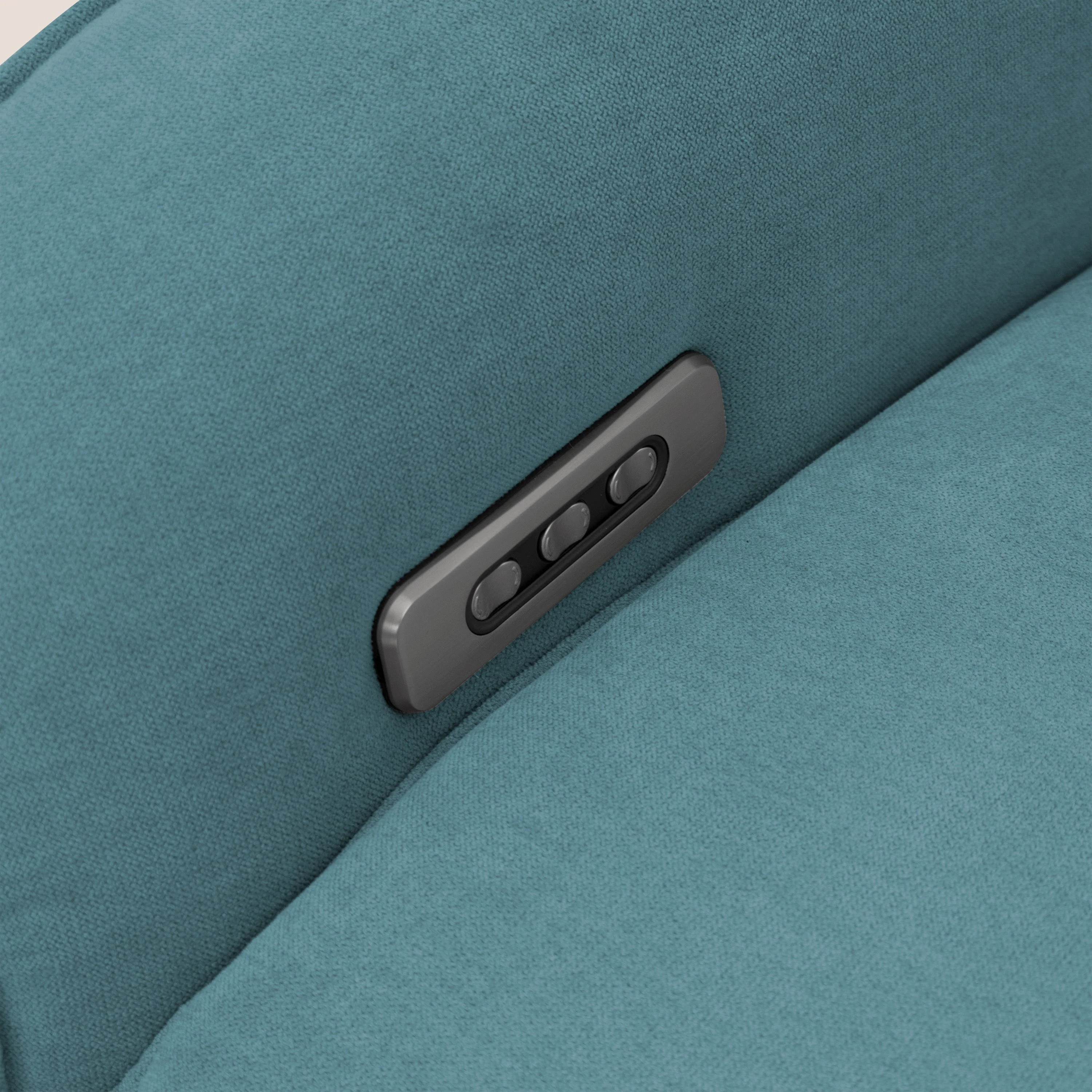 EVA fauteuil RELAX en tissu imperméable T02 bleu clair - Image 4