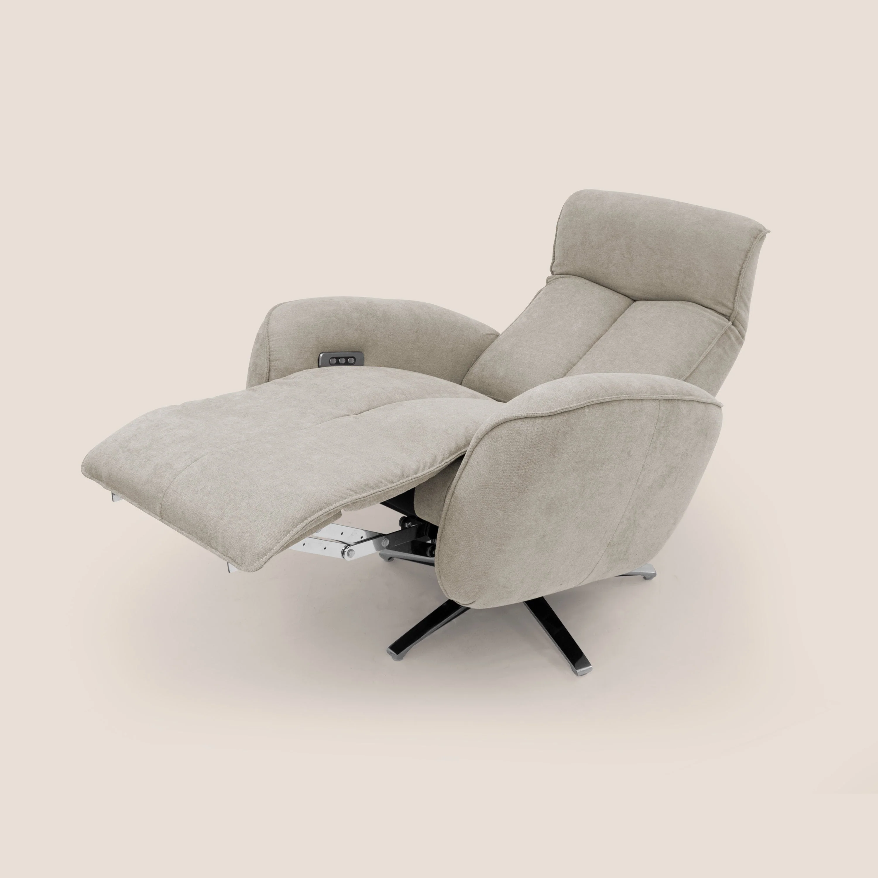 EVA fauteuil RELAX en tissu imperméable T02 crème - Image 2