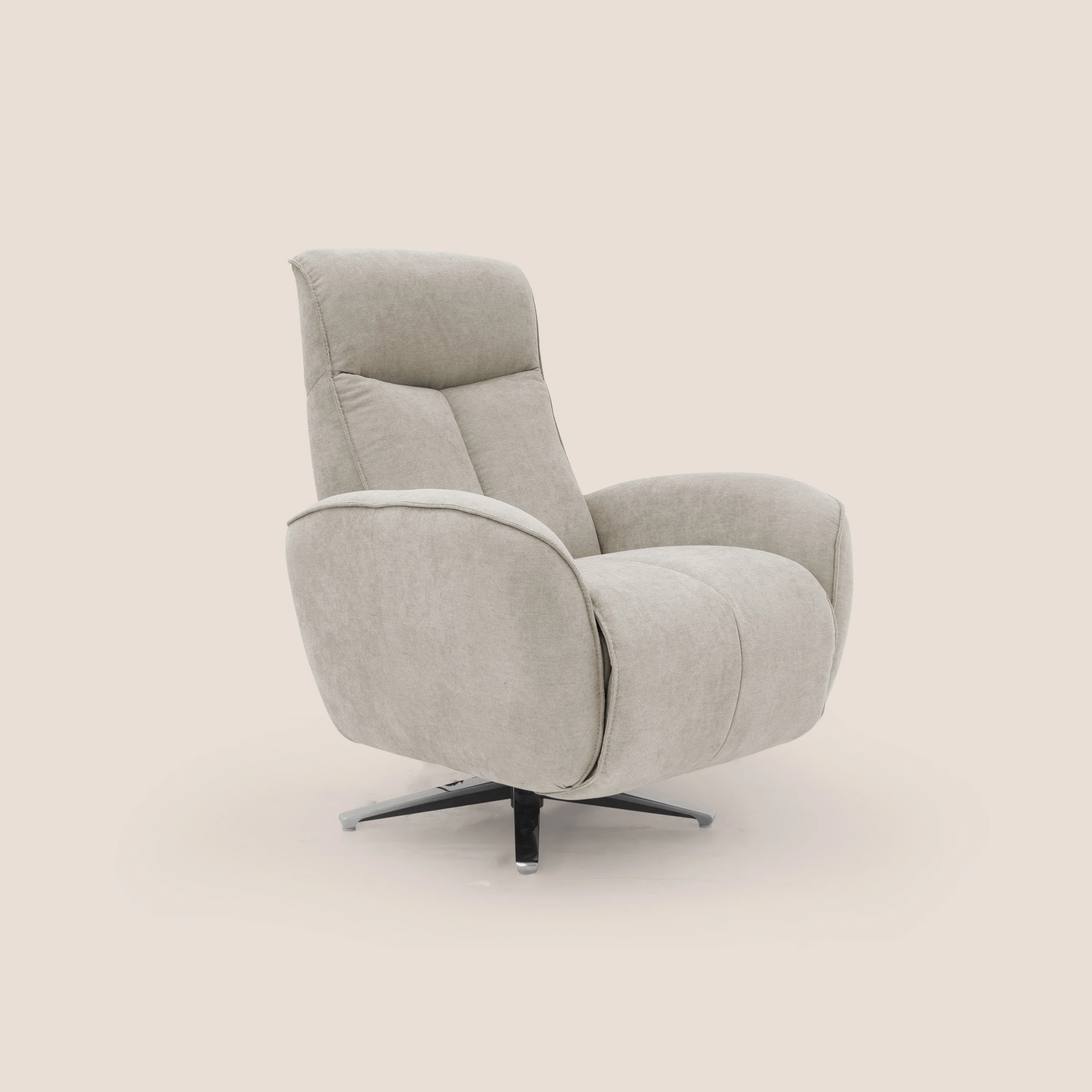 EVA fauteuil RELAX en tissu imperméable T02 crème - Image 3
