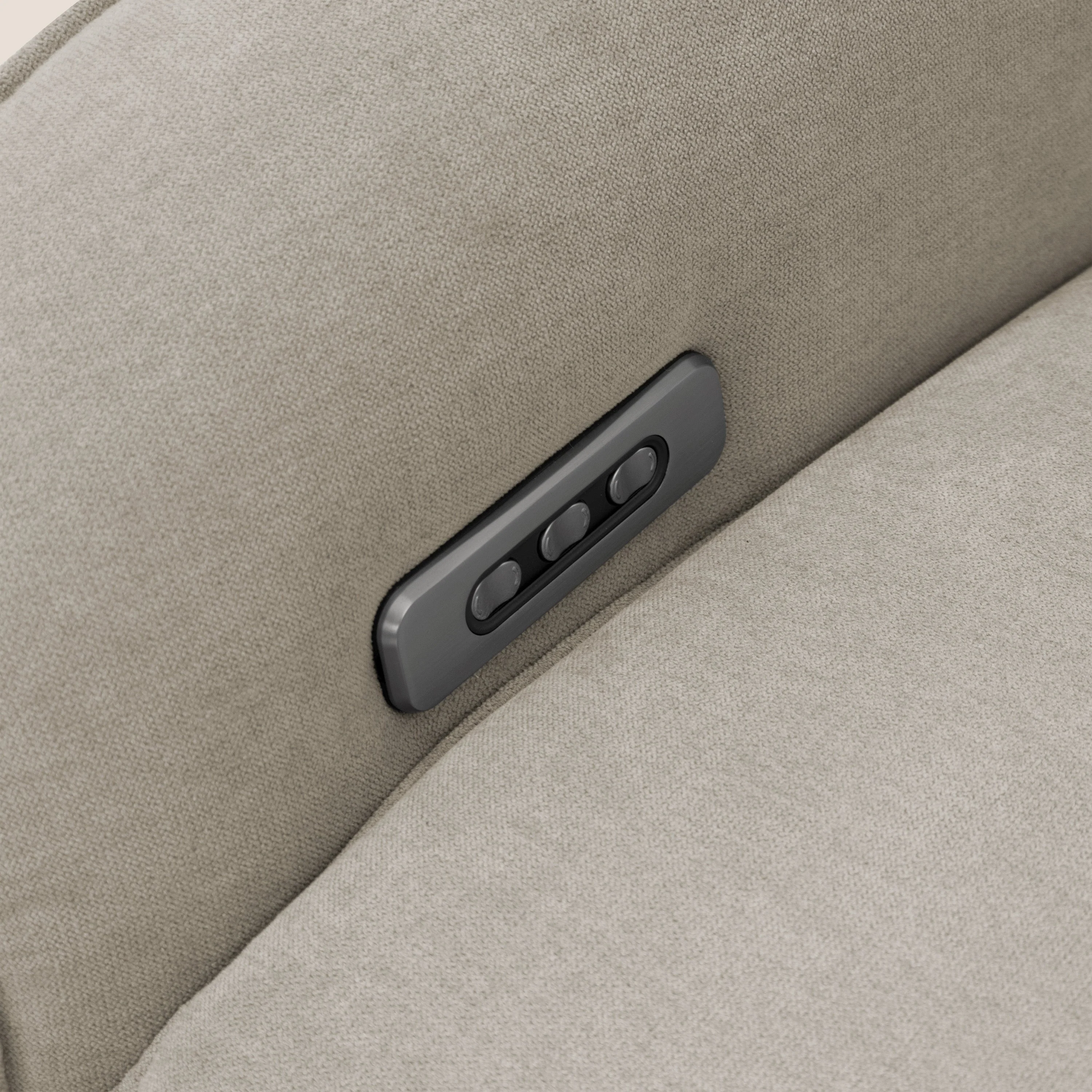 EVA fauteuil RELAX en tissu imperméable T02 crème - Image 4