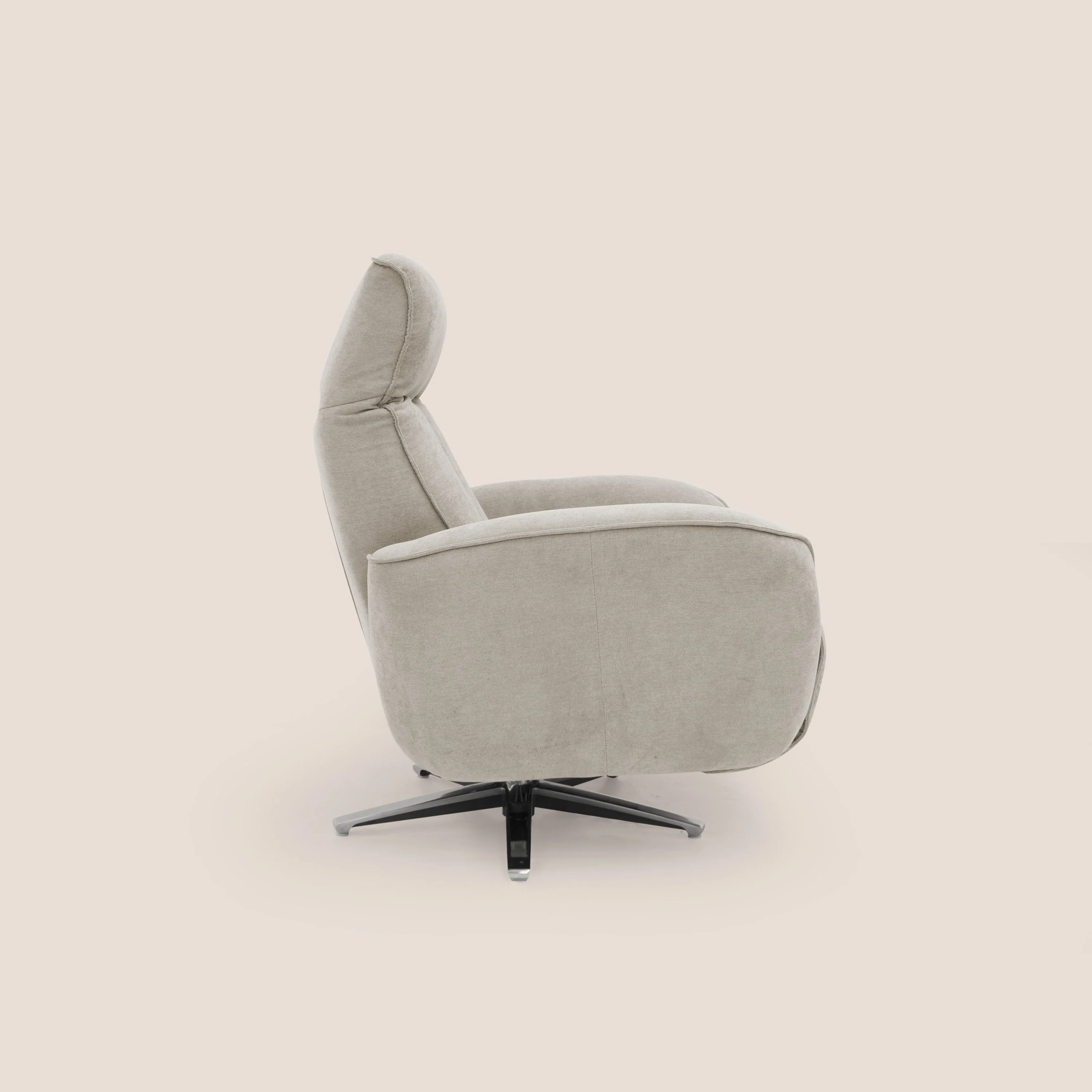 EVA fauteuil RELAX en tissu imperméable T02 crème - Image 6
