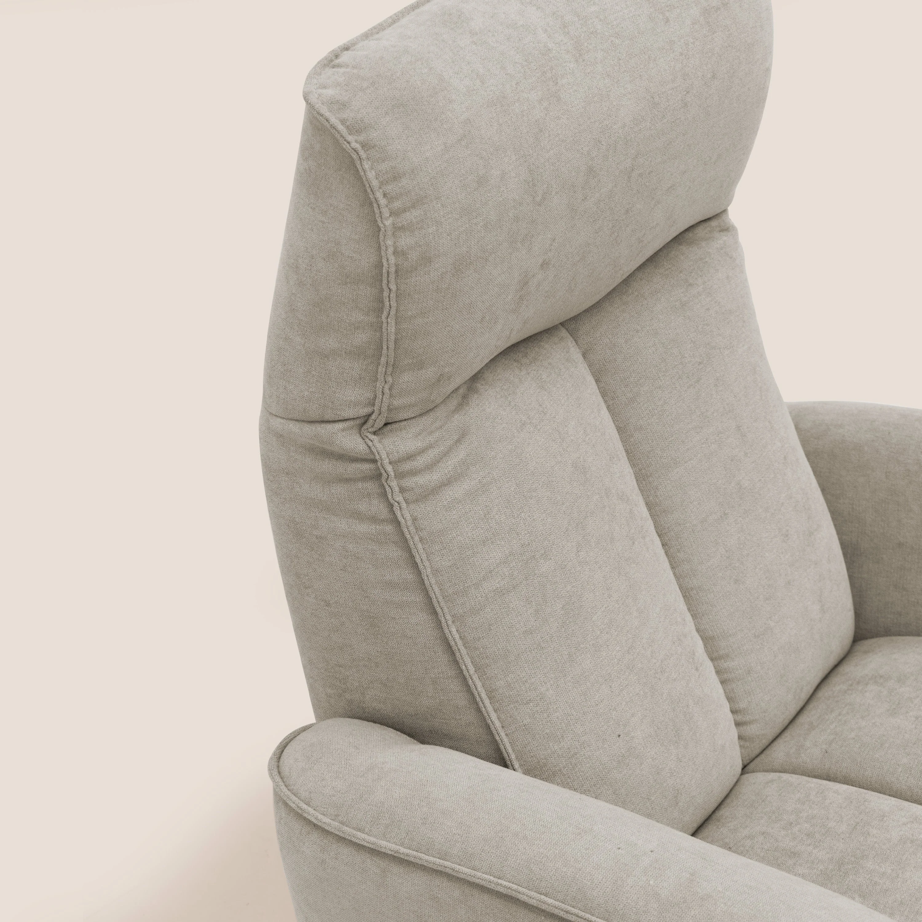 EVA fauteuil RELAX en tissu imperméable T02 crème - Image 8