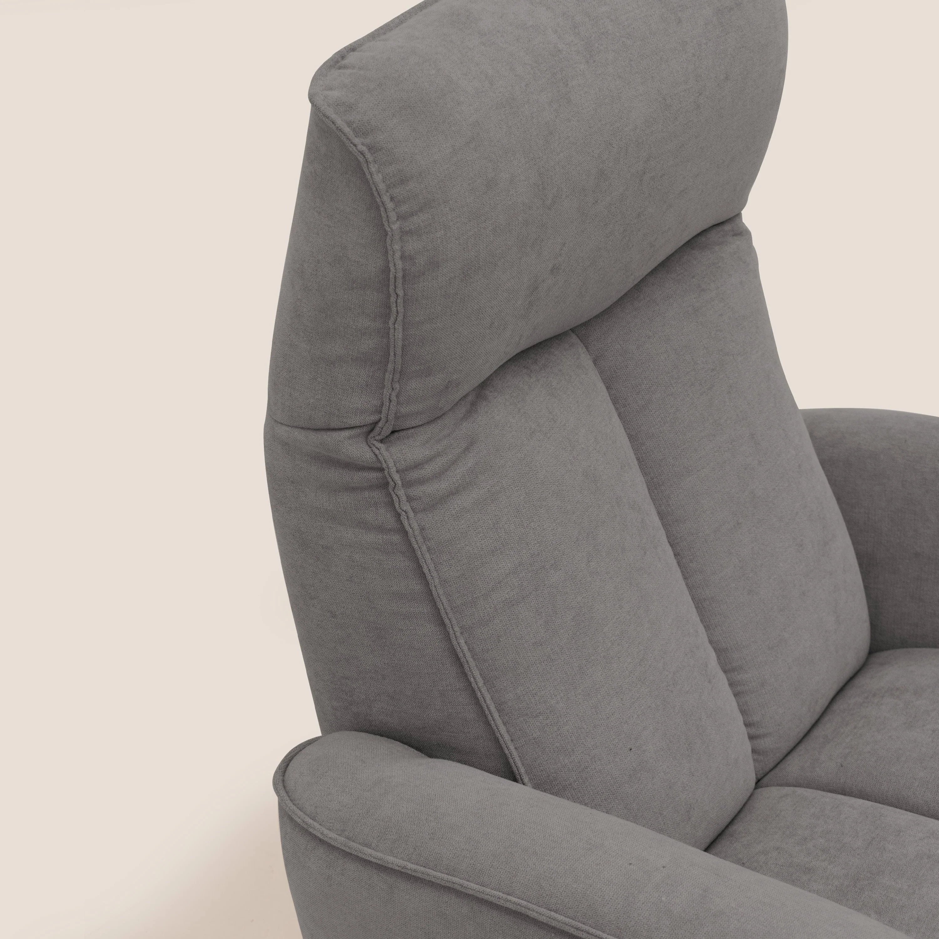 EVA fauteuil RELAX en tissu imperméable T02 gris - Image 8