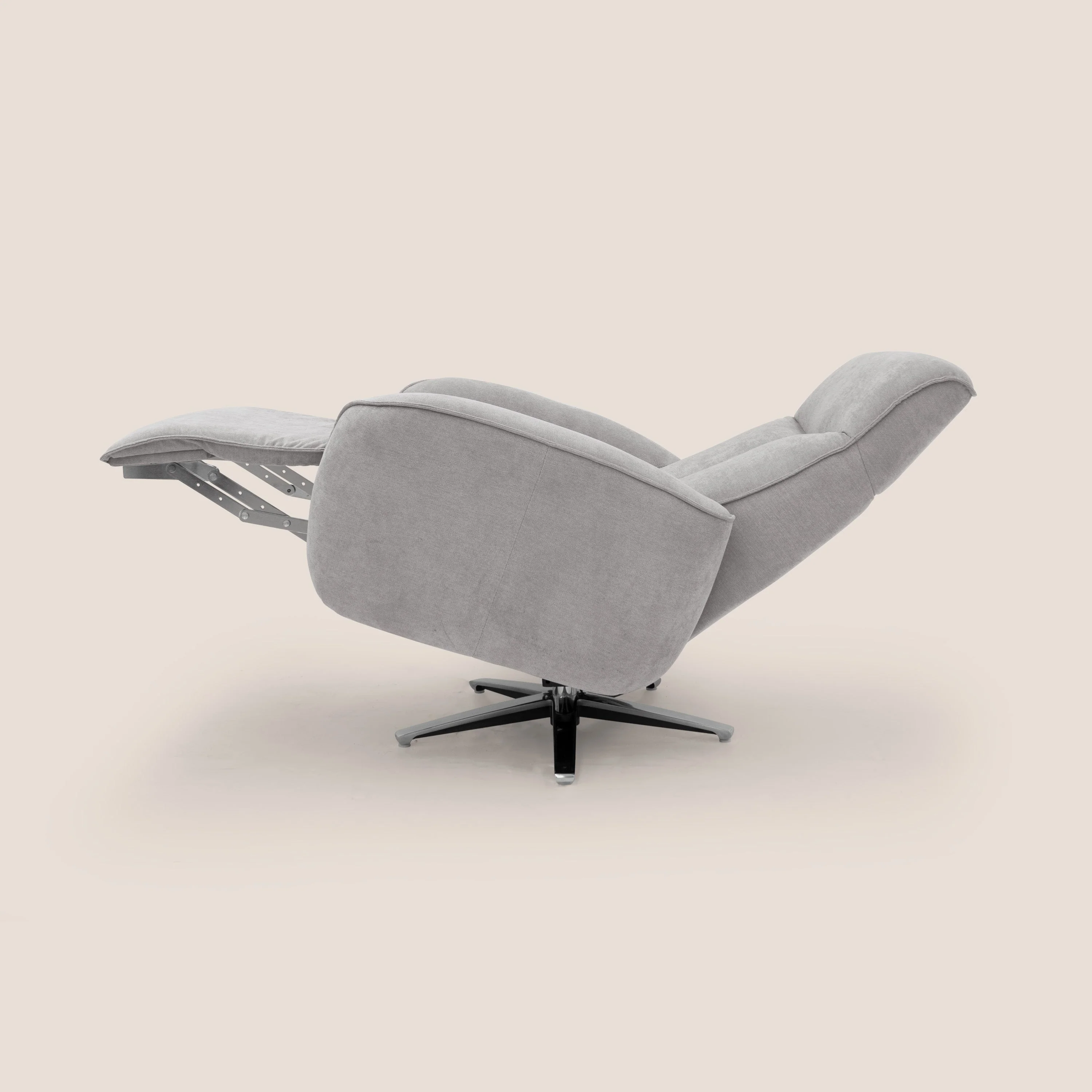 EVA fauteuil RELAX en tissu imperméable T02 gris clair - Image 9